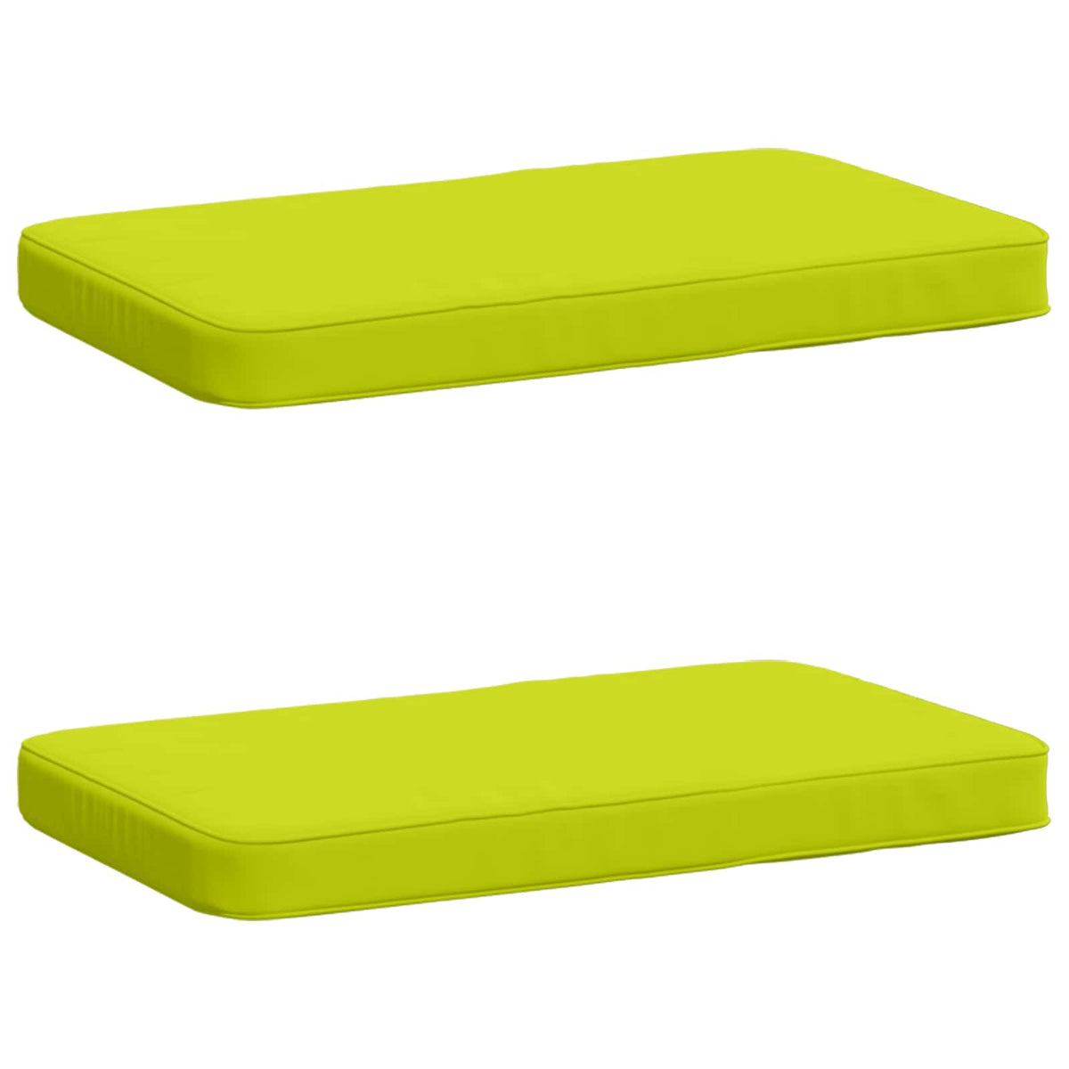 2-Piece Bench Cushions VUGHT 2 pcs 100% Polyester Bright Green