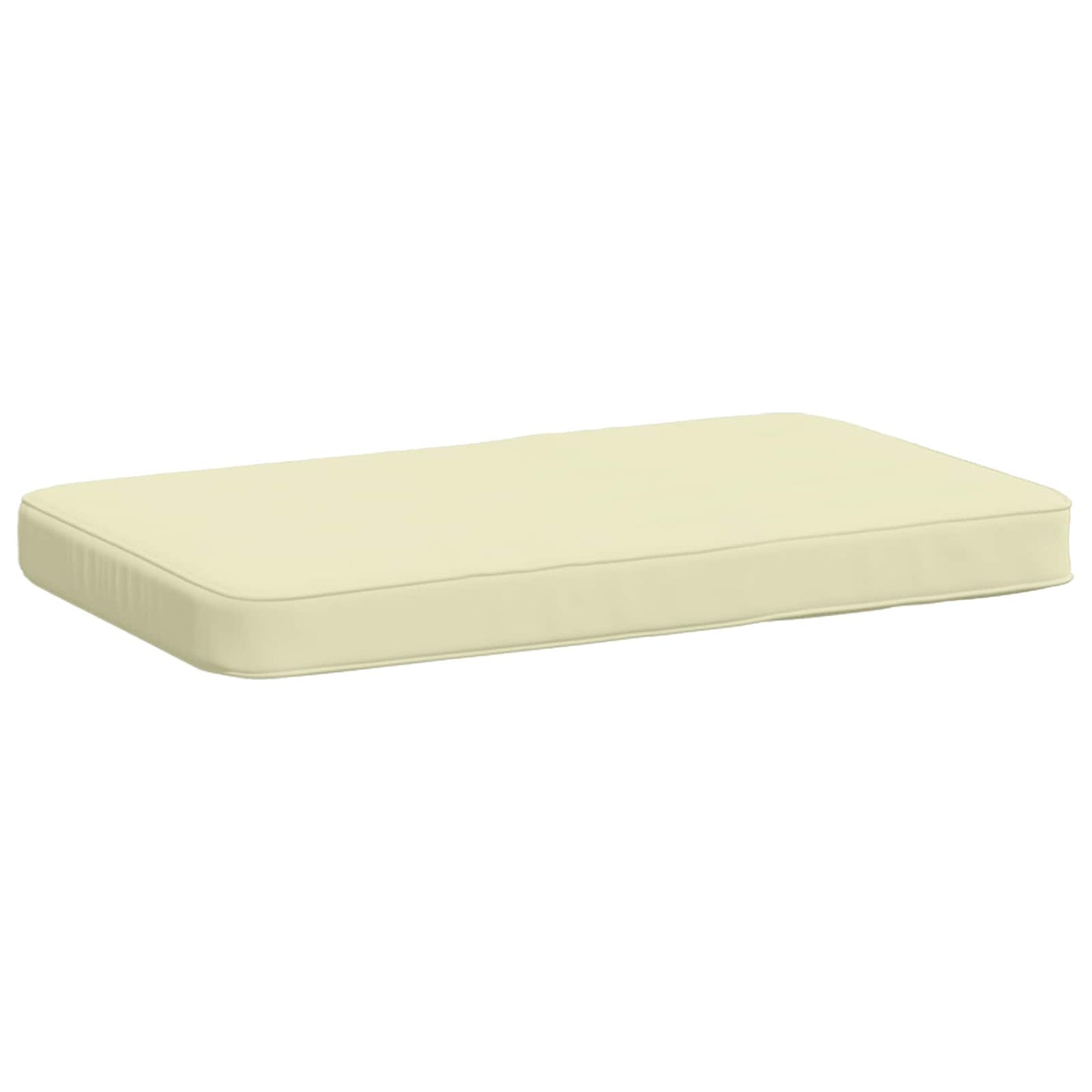 1-Piece Bench Cushion VUGHT 100% Polyester Cream 60 x 40 x 5 cm