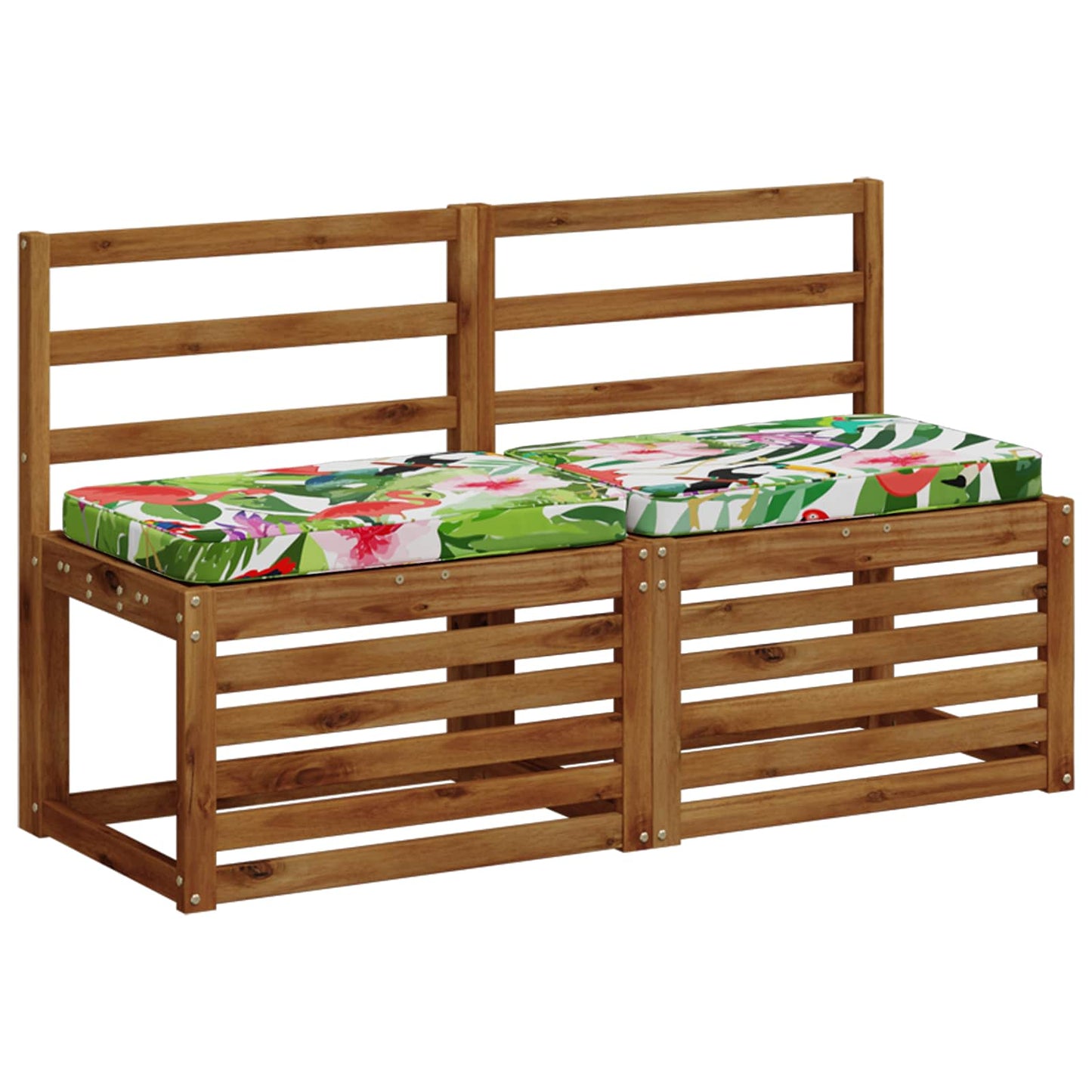 1-Piece Bench Cushion VUGHT 100% Polyester Multicolour