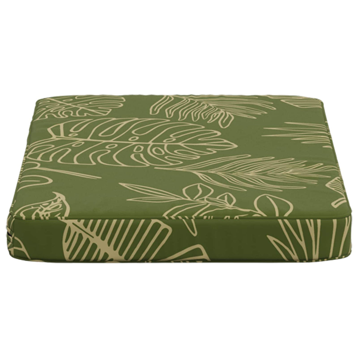 1-Piece Bench Cushion VUGHT 100% Polyester Leaf Design