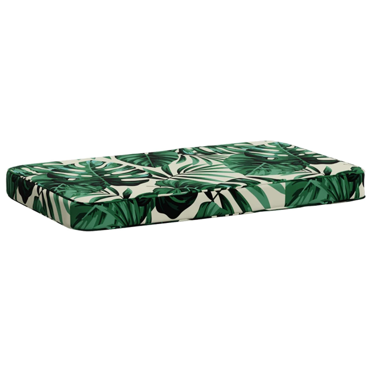 2-Piece Bench Cushions VUGHT 2 pcs 100% Polyester Leaf Pattern