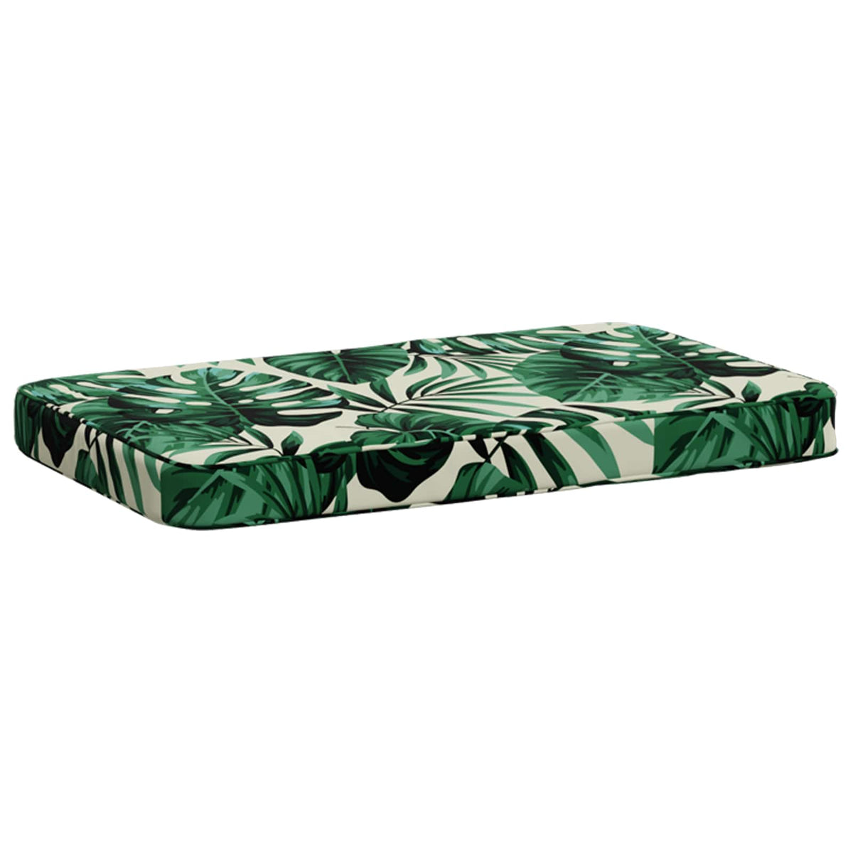 2-Piece Bench Cushions VUGHT 2 pcs 100% Polyester Leaf Pattern