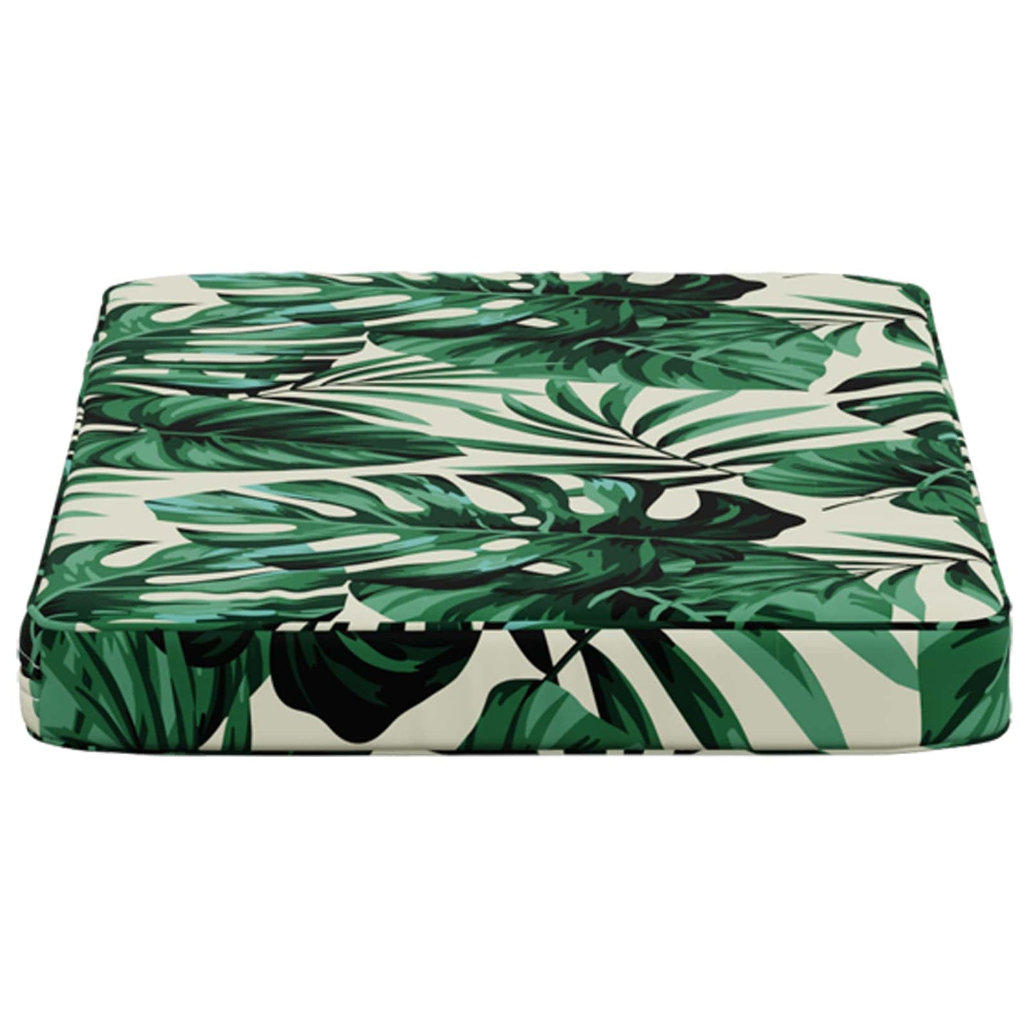 2-Piece Bench Cushions VUGHT 2 pcs 100% Polyester Leaf Pattern