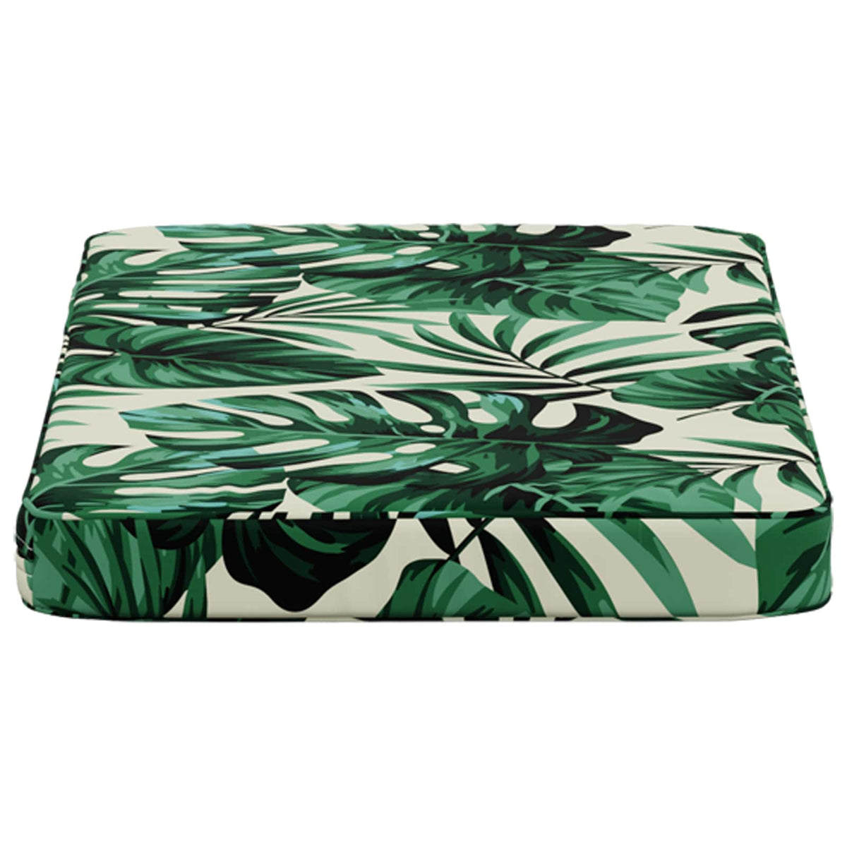 2-Piece Bench Cushions VUGHT 2 pcs 100% Polyester Leaf Pattern