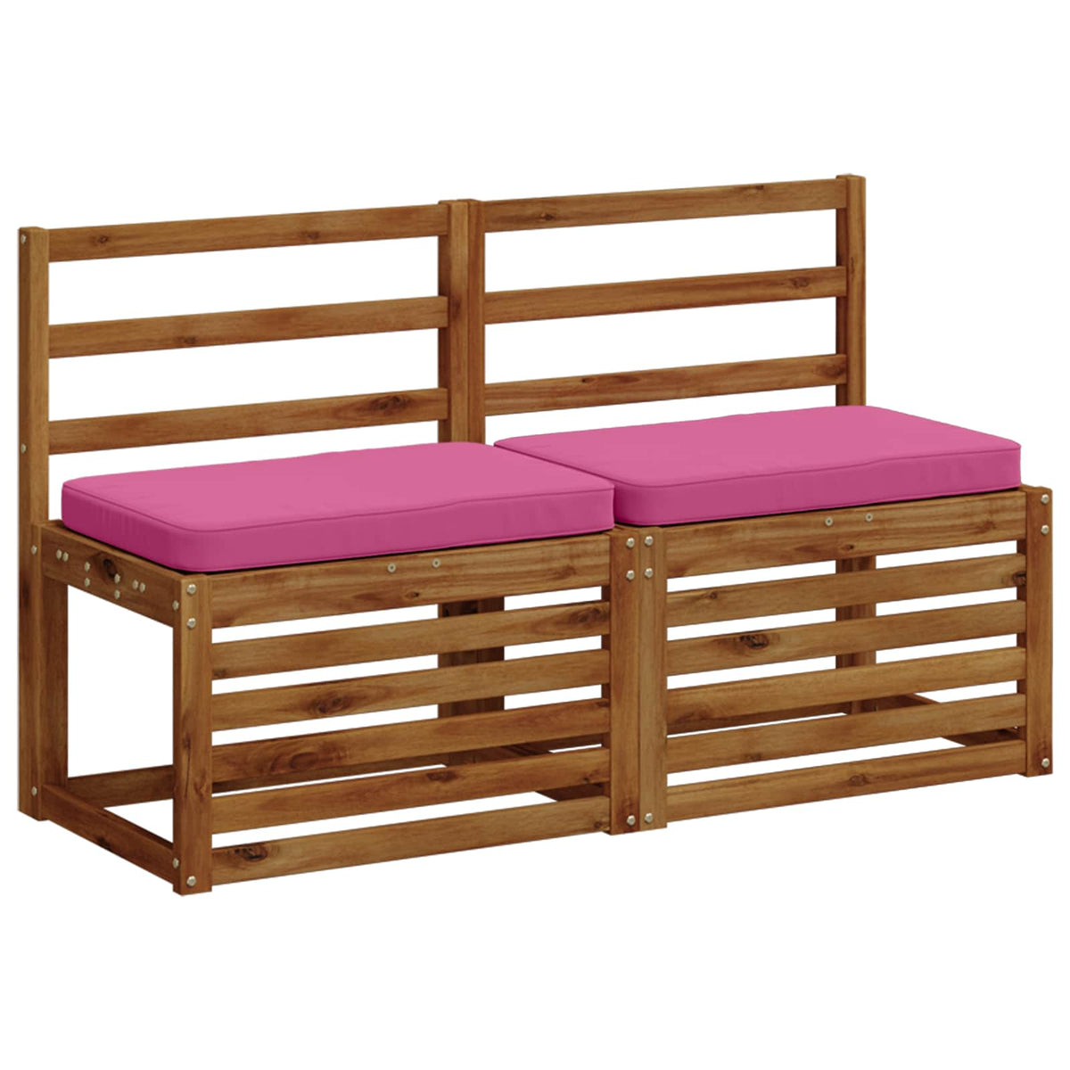 1-Piece Bench Cushion VUGHT 100% Polyester Pink 60 x 40 x 5 cm
