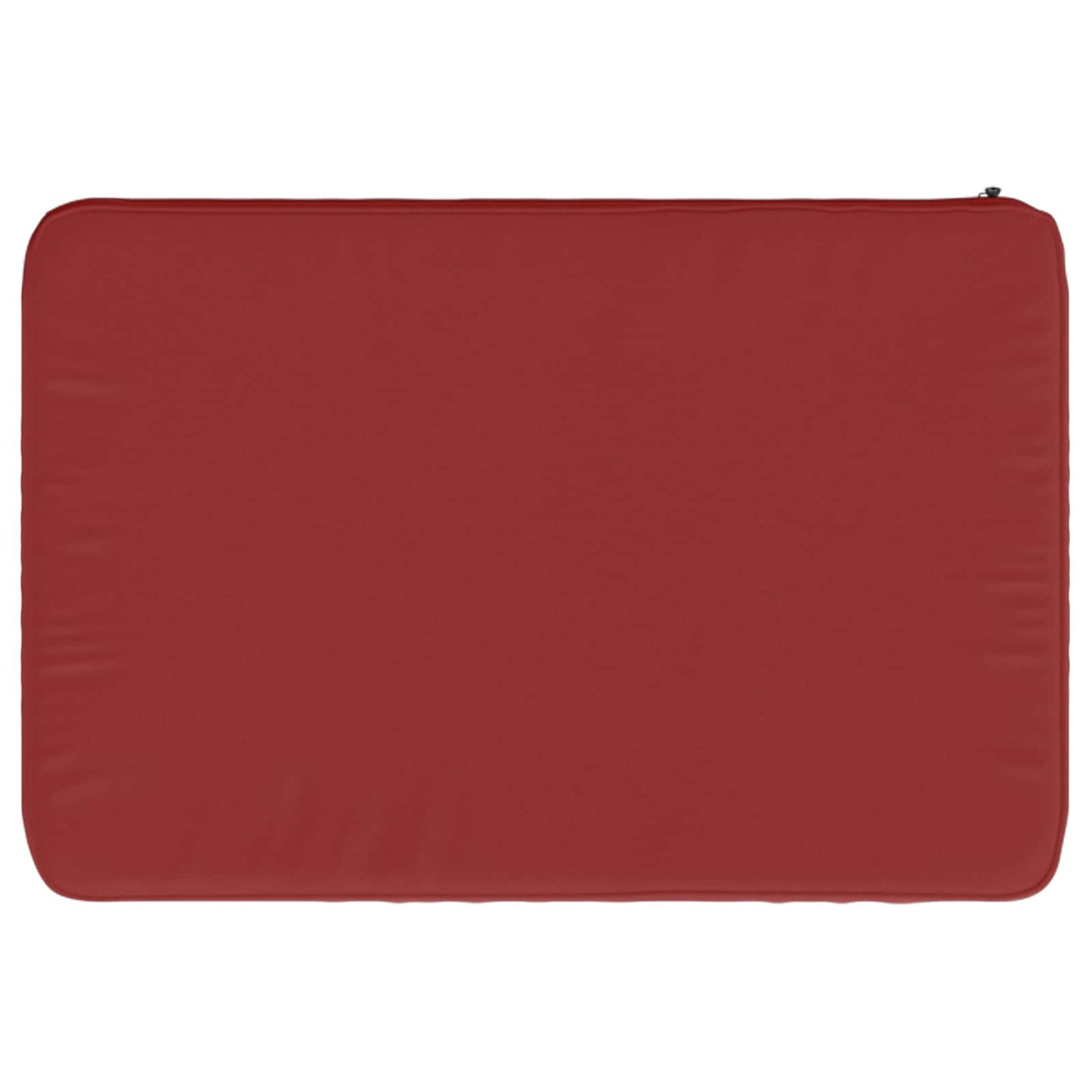 1-Piece Bench Cushion VUGHT 100% Polyester Wine Red