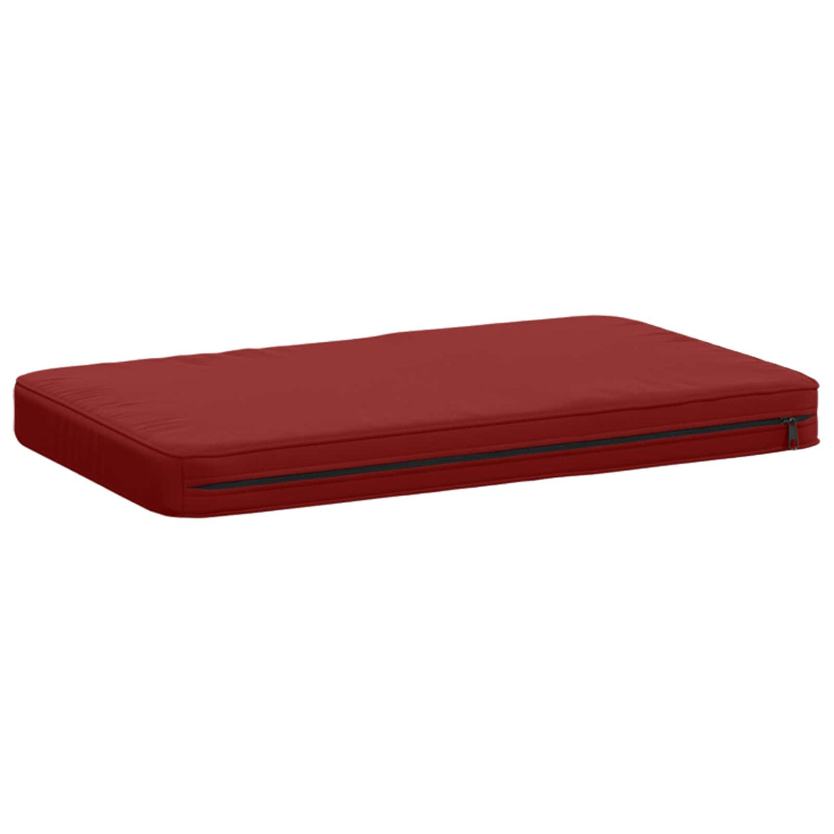 2-Piece Bench Cushions VUGHT 2 pcs 100% Polyester Wine Red