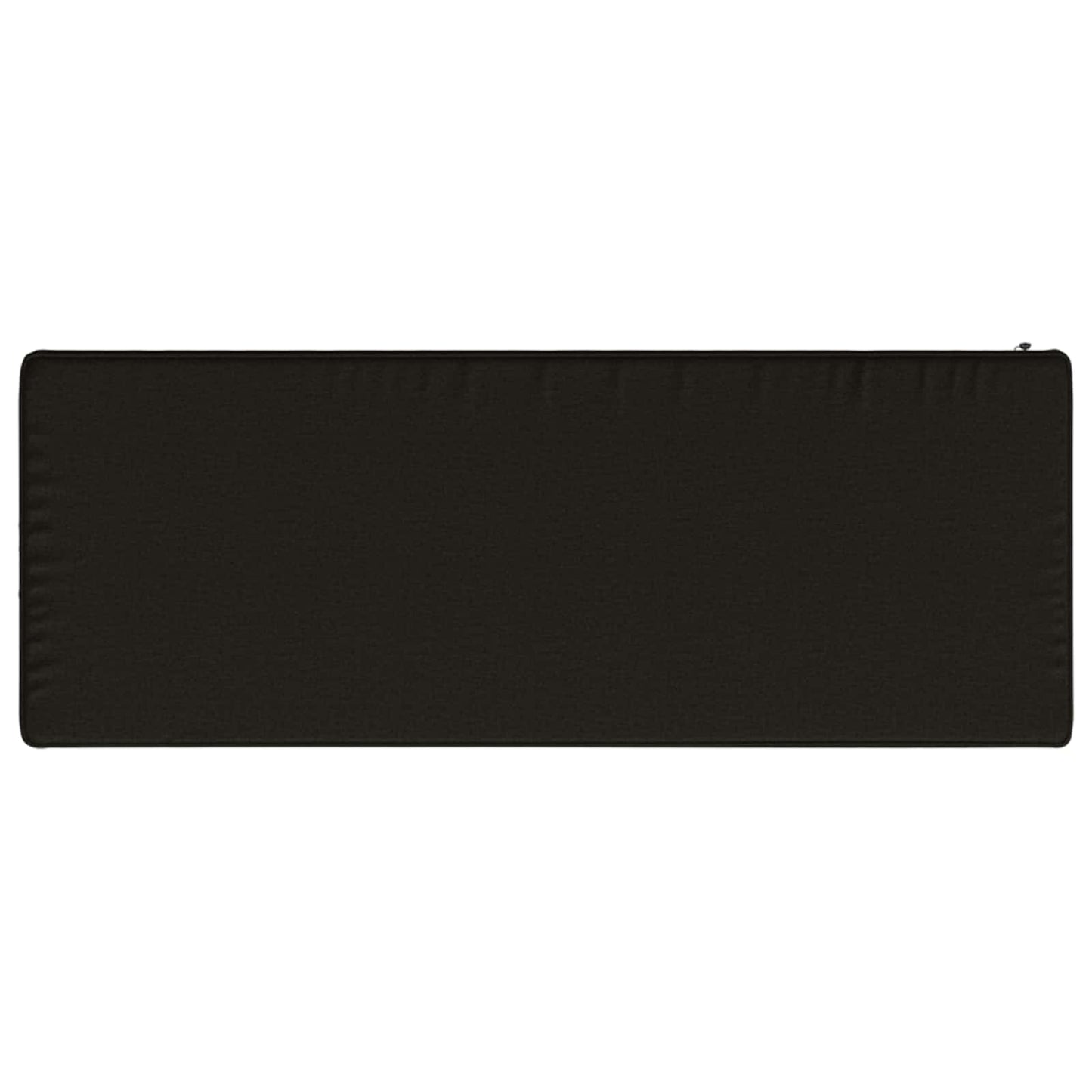 1-Piece Bench Cushion VUGHT 100% Polyester Black 80 x 40 x 5 cm