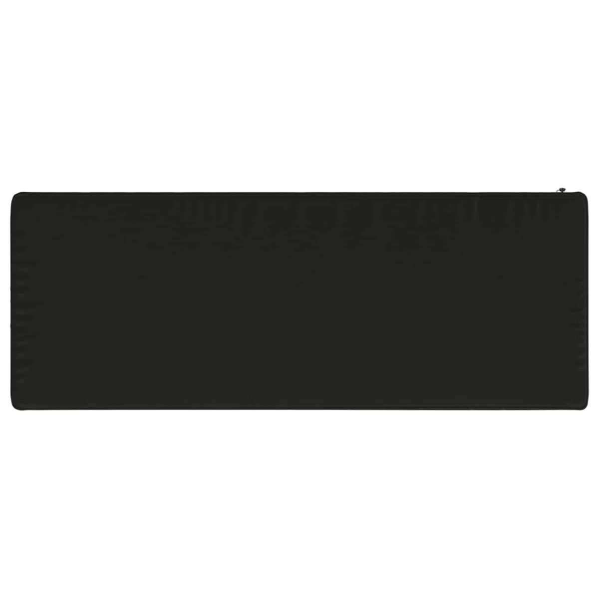 2-Piece Bench Cushions VUGHT 2 pcs 100% Polyester Black