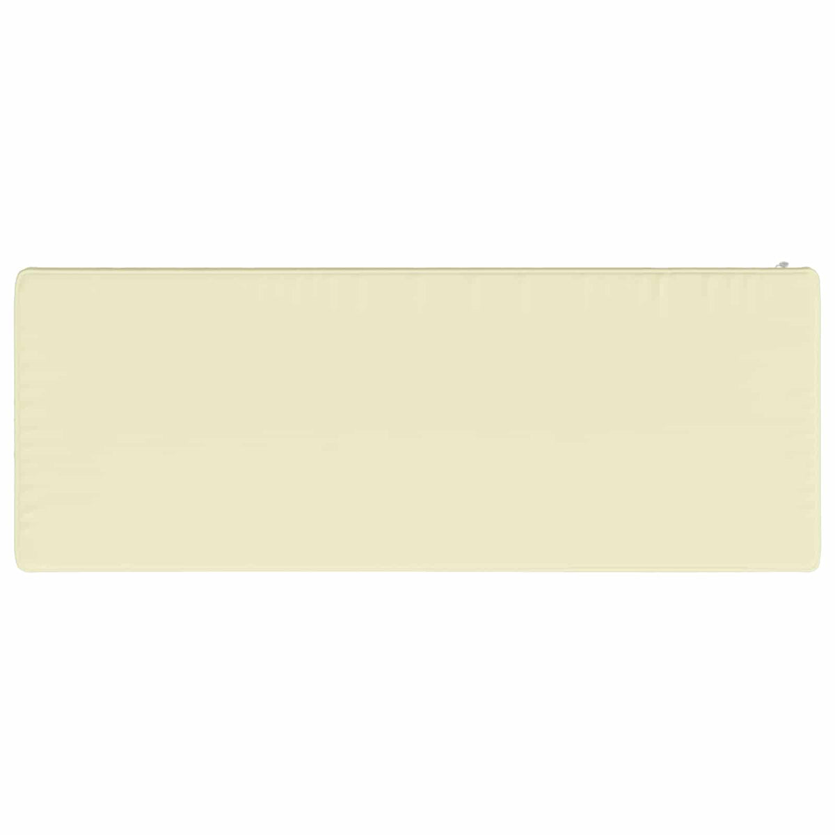 1-Piece Bench Cushion VUGHT 100% Polyester Cream 80 x 40 x 5 cm