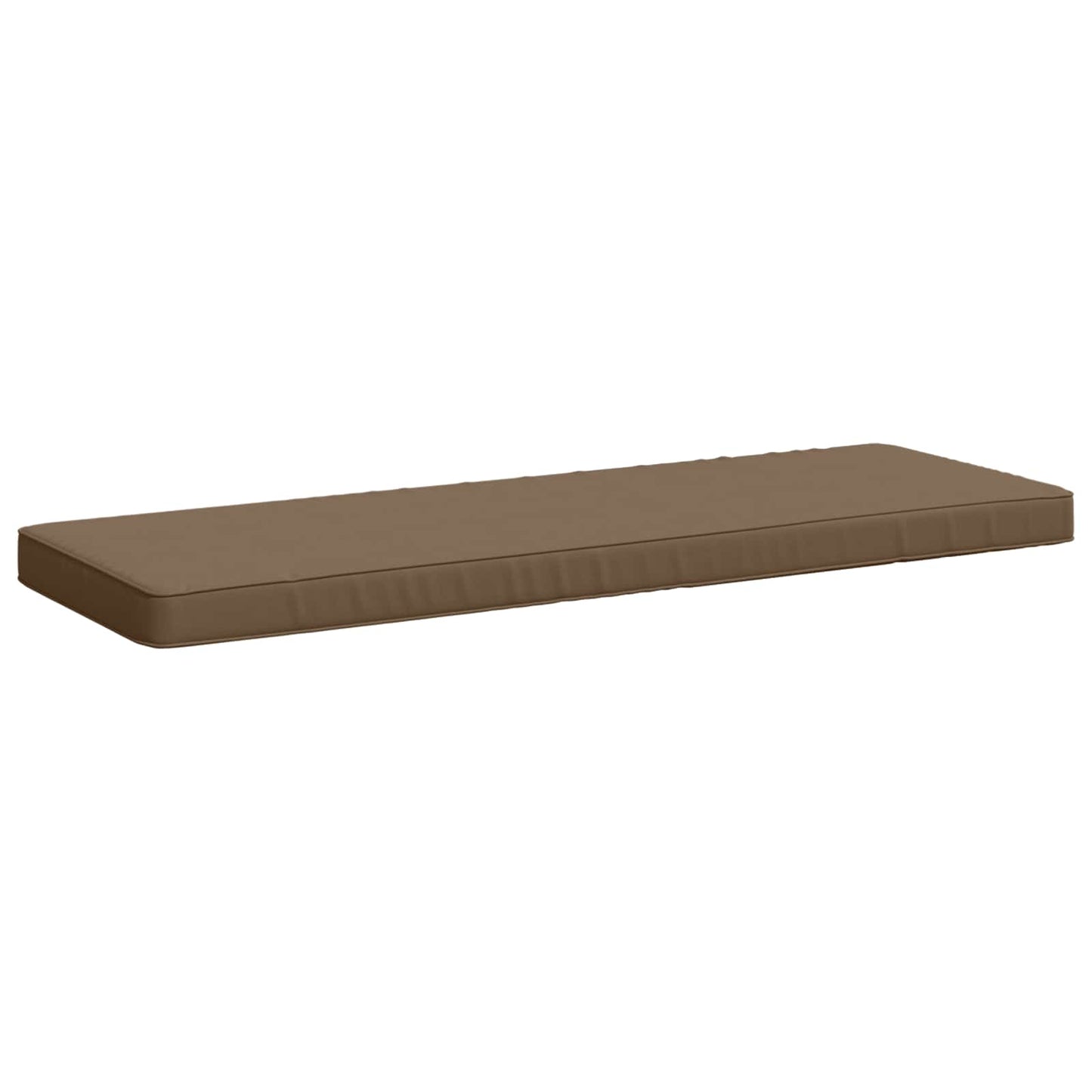 2-Piece Bench Cushions VUGHT 2 pcs 100% Polyester Taupe