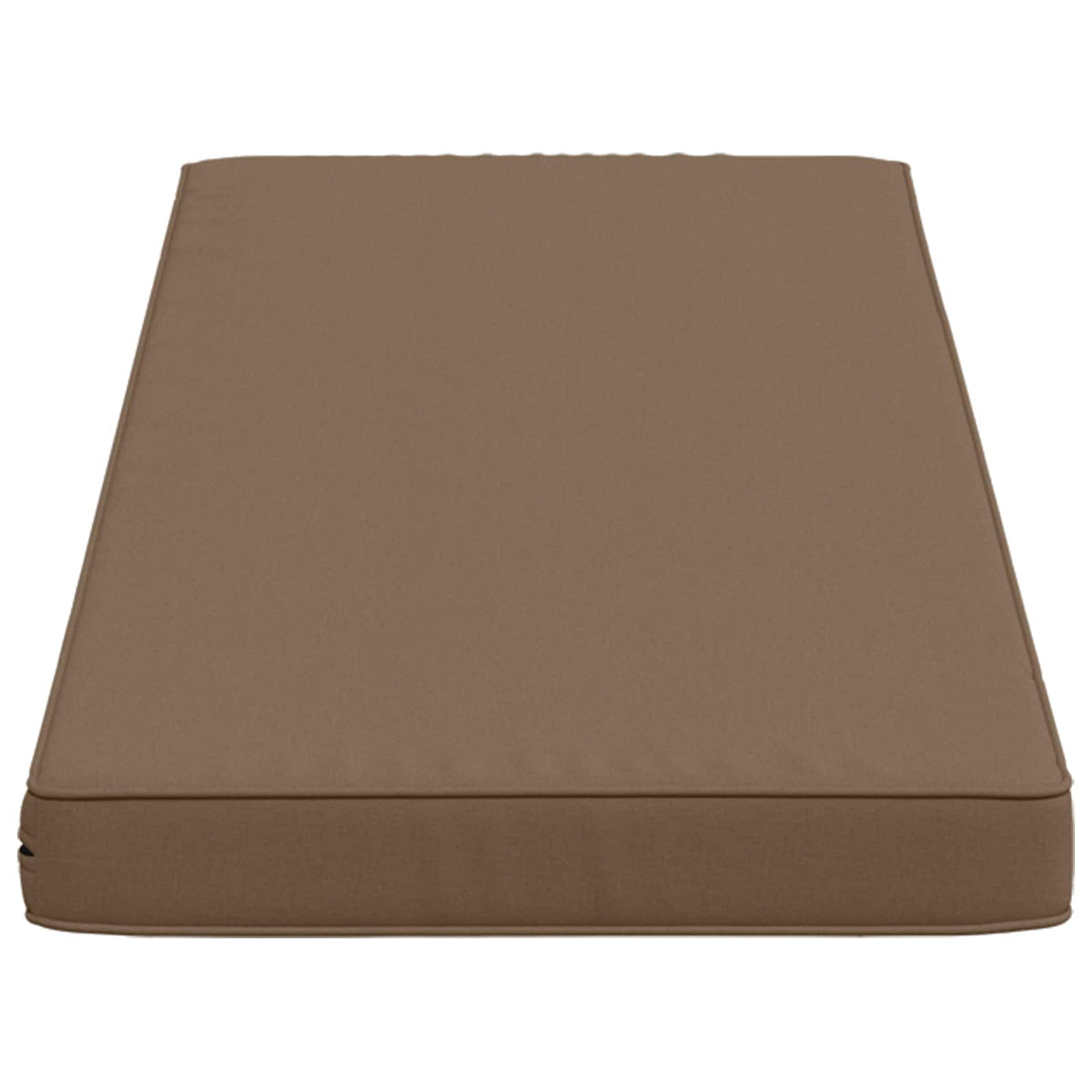 2-Piece Bench Cushions VUGHT 2 pcs 100% Polyester Taupe
