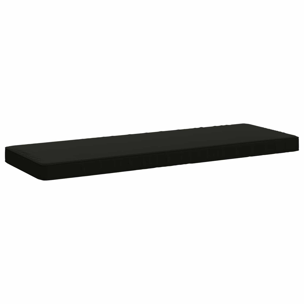 2-Piece Bench Cushions VUGHT 2 pcs 100% Polyester Black