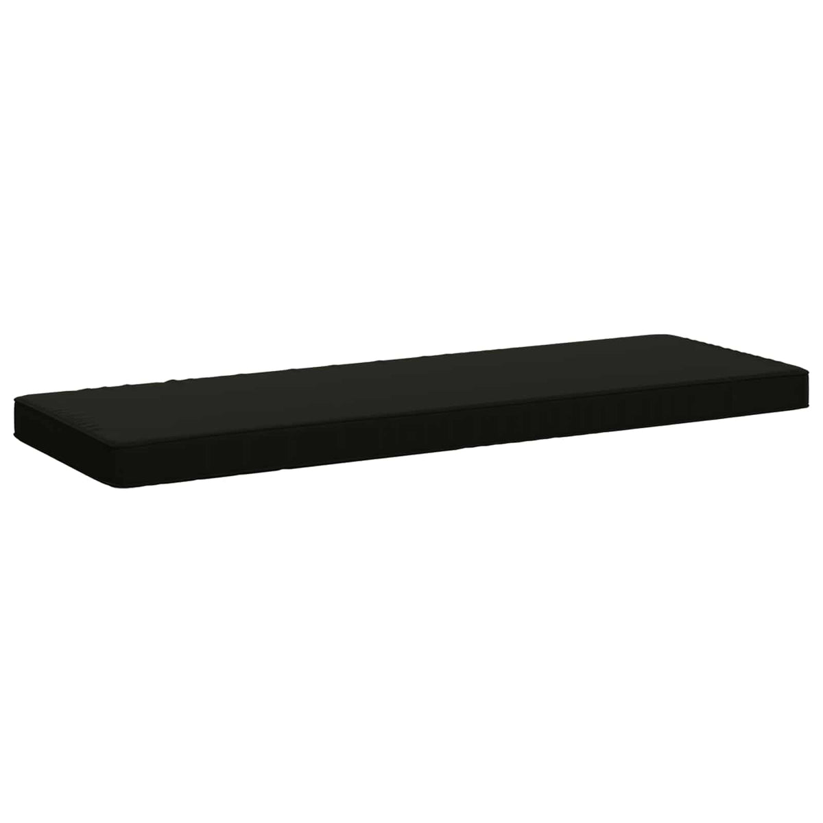 2-Piece Bench Cushions VUGHT 2 pcs 100% Polyester Black