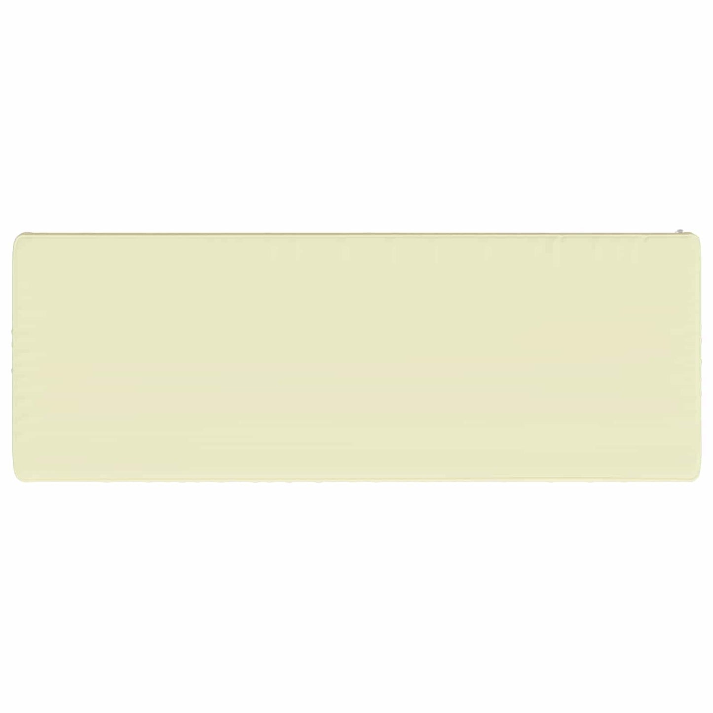 2-Piece Bench Cushions VUGHT 2 pcs 100% Polyester Cream