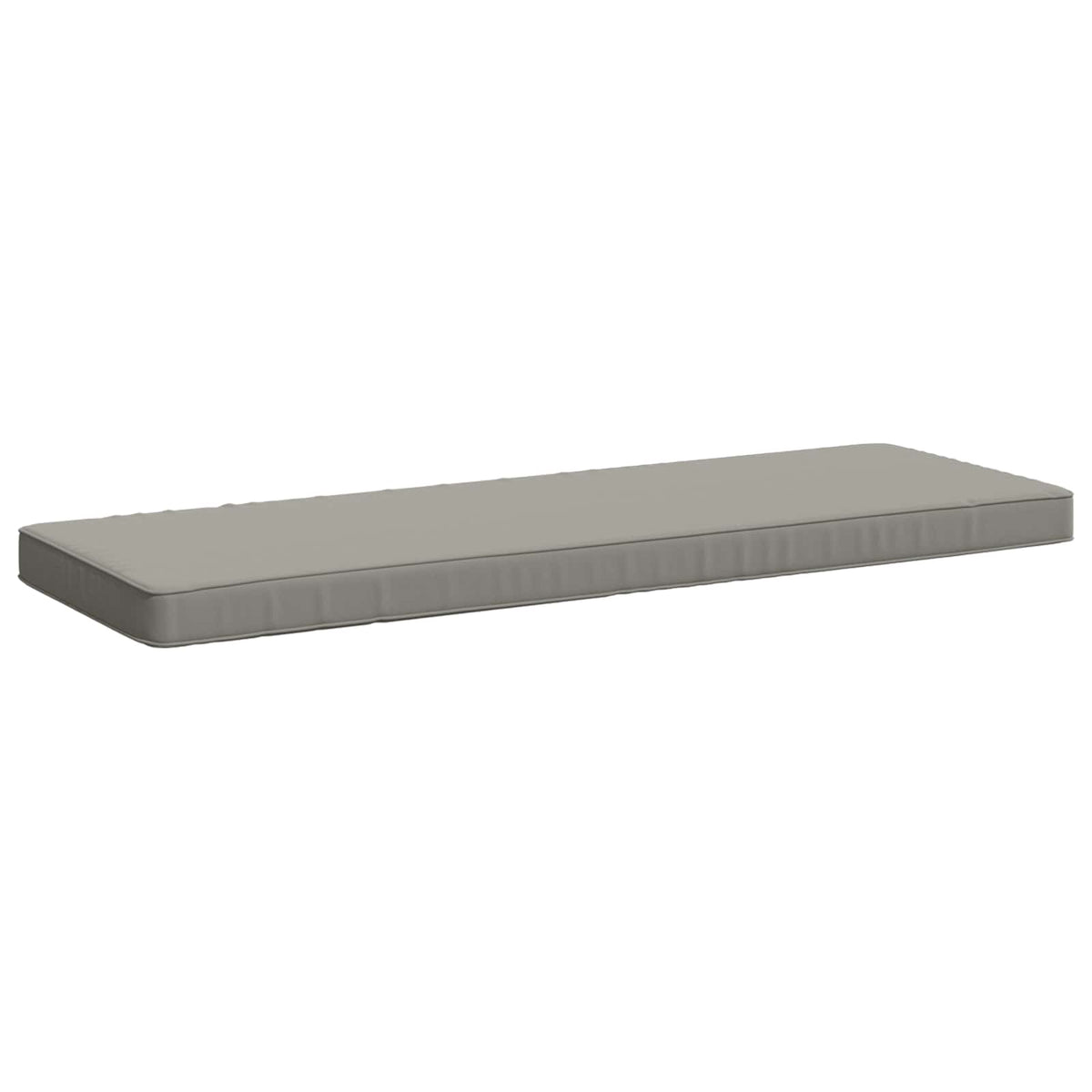 1-Piece Bench Cushion VUGHT 100% Polyester Grey 100 x 40 x 5 cm
