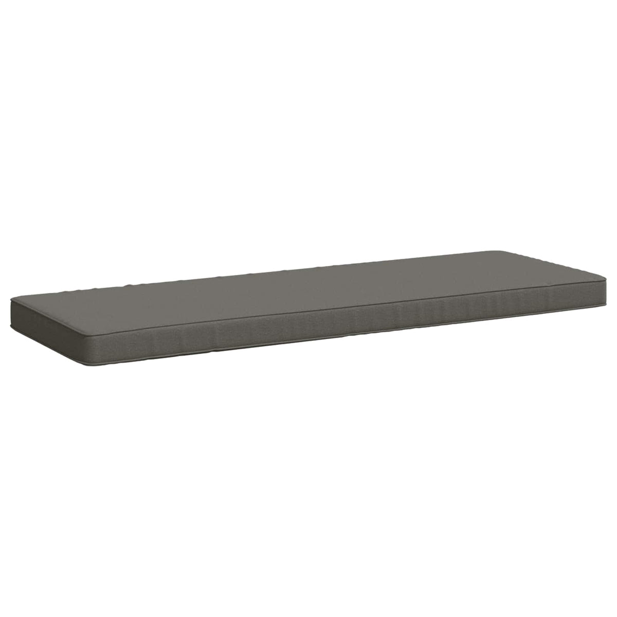 1-Piece Bench Cushion VUGHT 100% Polyester Grey 110 x 40 x 5 cm