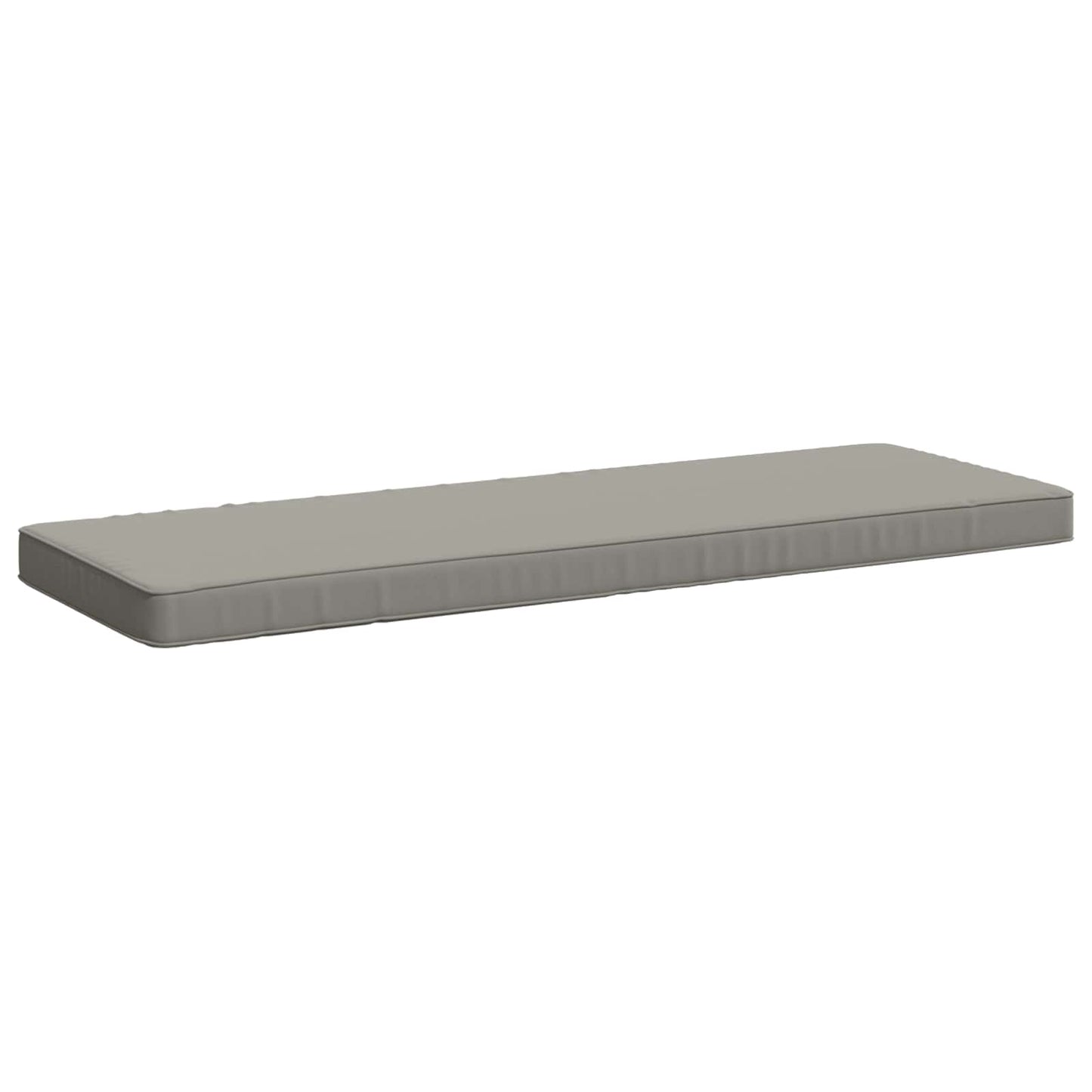 1-Piece Bench Cushion VUGHT 100% Polyester Grey 110 x 40 x 5 cm
