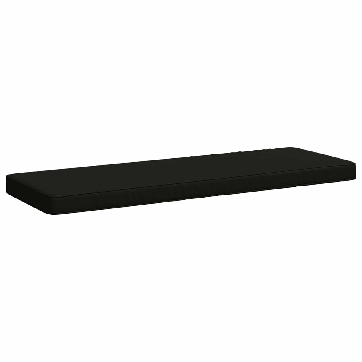 2-Piece Bench Cushions VUGHT 2 pcs 100% Polyester Black