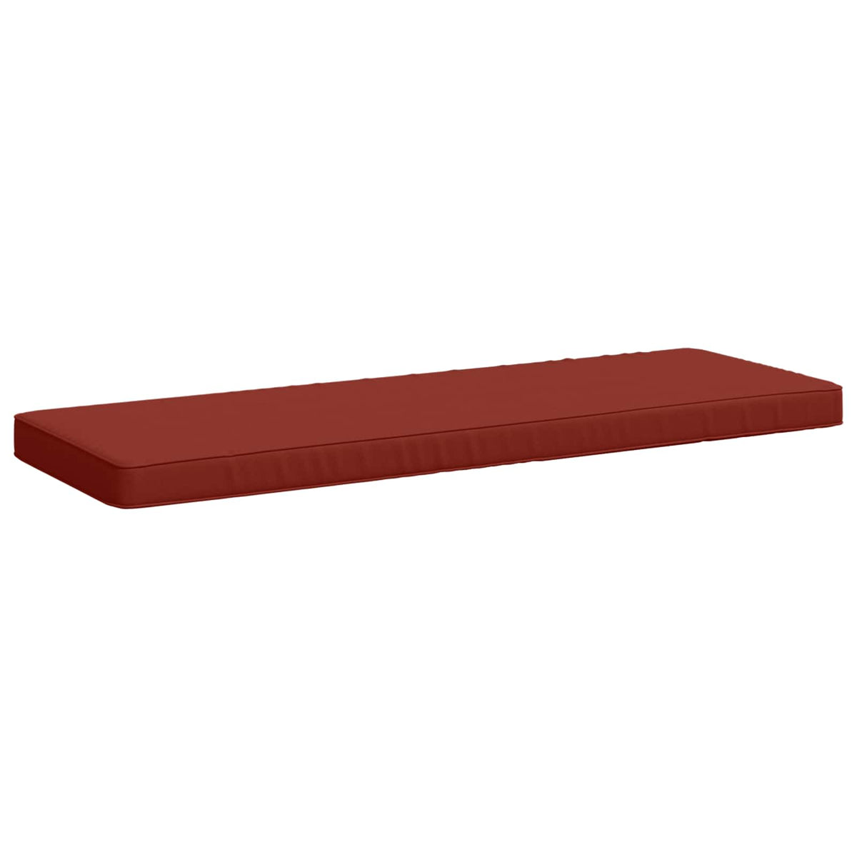 1-Piece Bench Cushion VUGHT 100% Polyester Red 120 x 40 x 5 cm