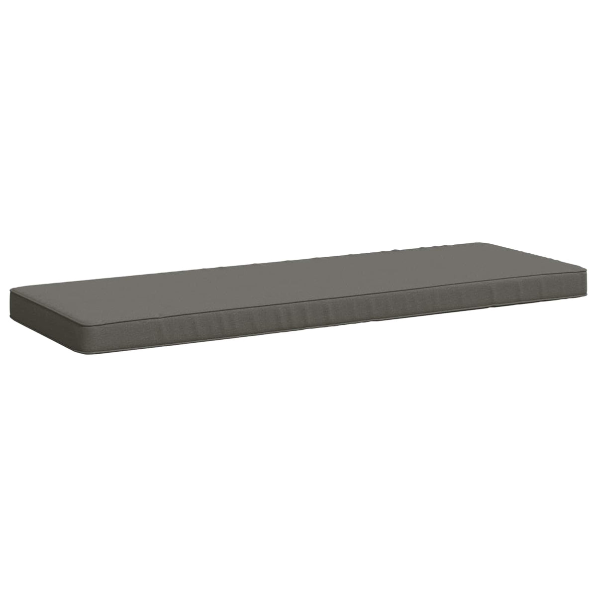1-Piece Bench Cushion VUGHT 100% Polyester Grey 120 x 40 x 5 cm
