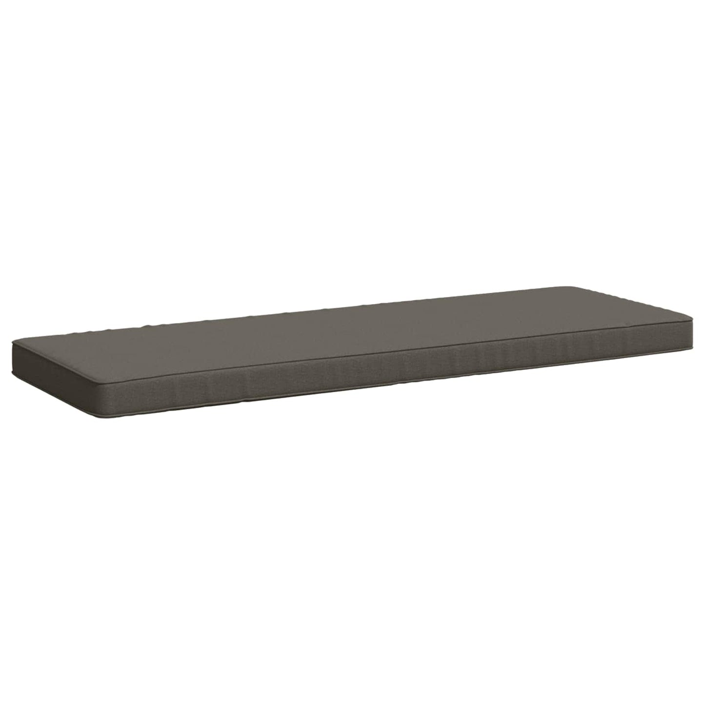 1-Piece Bench Cushion VUGHT 100% Polyester Grey 120 x 40 x 5 cm