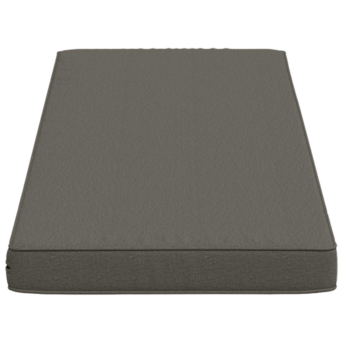 2-Piece Bench Cushions VUGHT 2 pcs 100% Polyester Grey