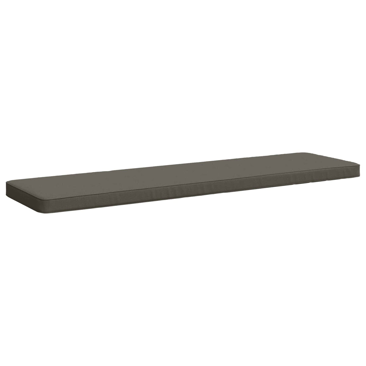 1-Piece Bench Cushion VUGHT 100% Polyester Grey 140 x 40 x 5 cm