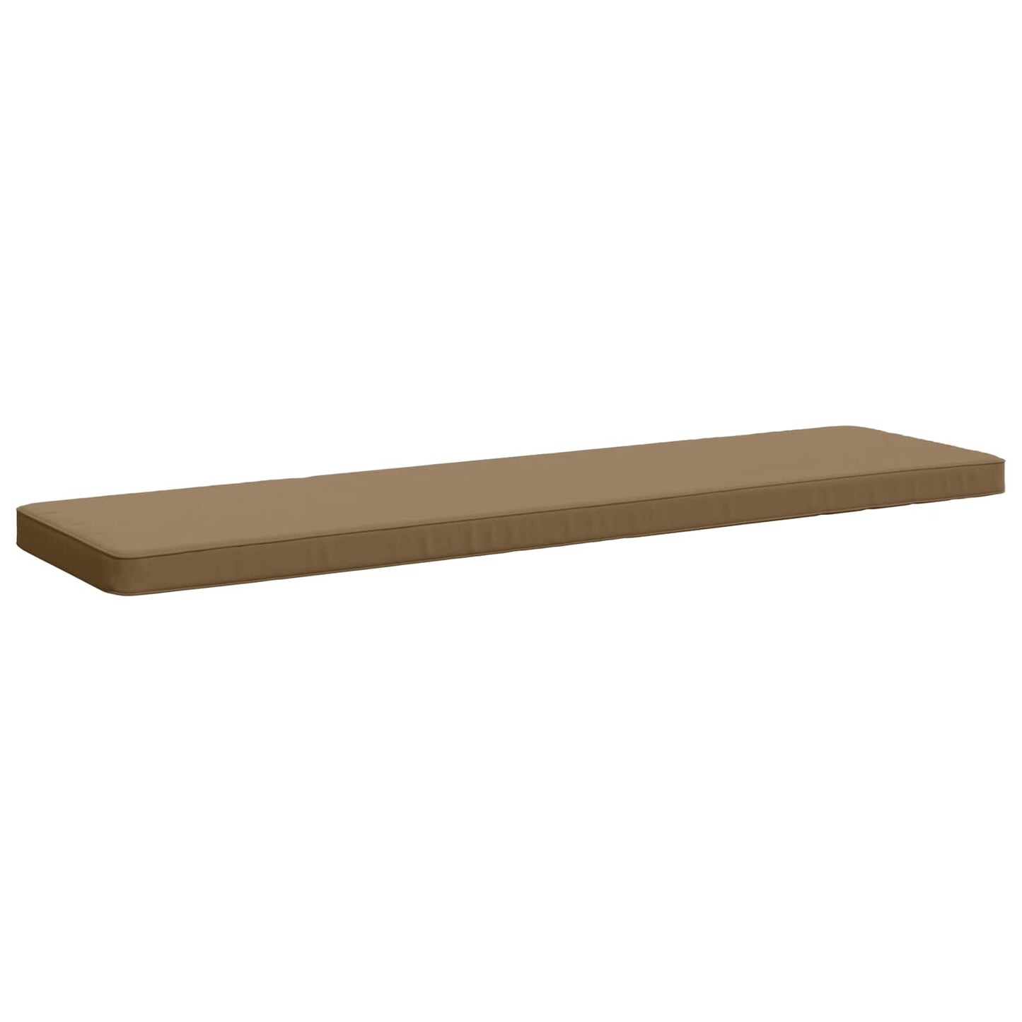 2-Piece Bench Cushions VUGHT 2 pcs 100% Polyester Taupe