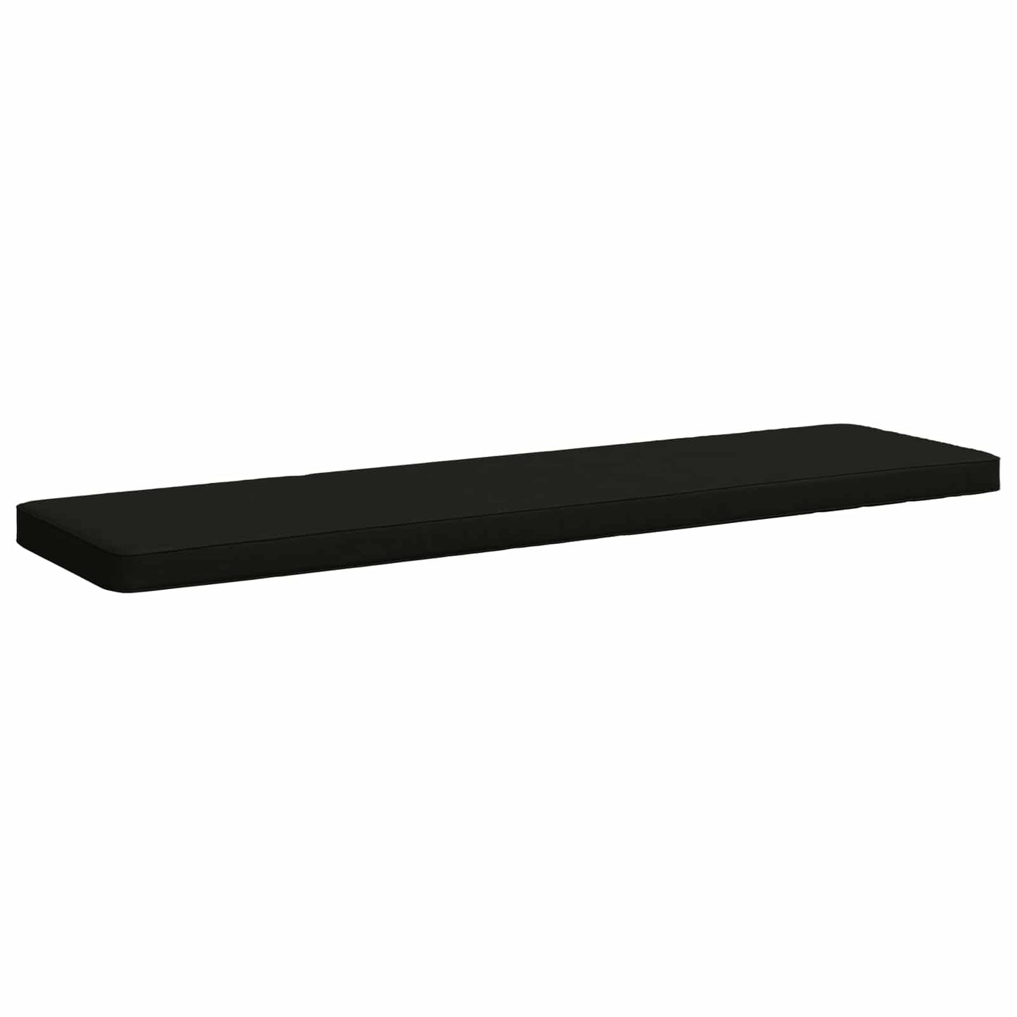 2-Piece Bench Cushions VUGHT 2 pcs 100% Polyester Black