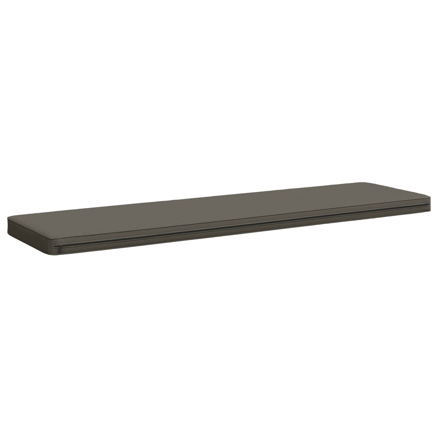 1-Piece Bench Cushion VUGHT 100% Polyester Grey 150 x 40 x 5 cm