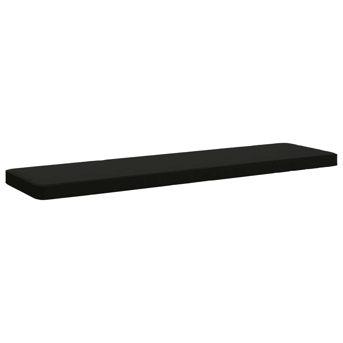 2-Piece Bench Cushions VUGHT 2 pcs 100% Polyester Black
