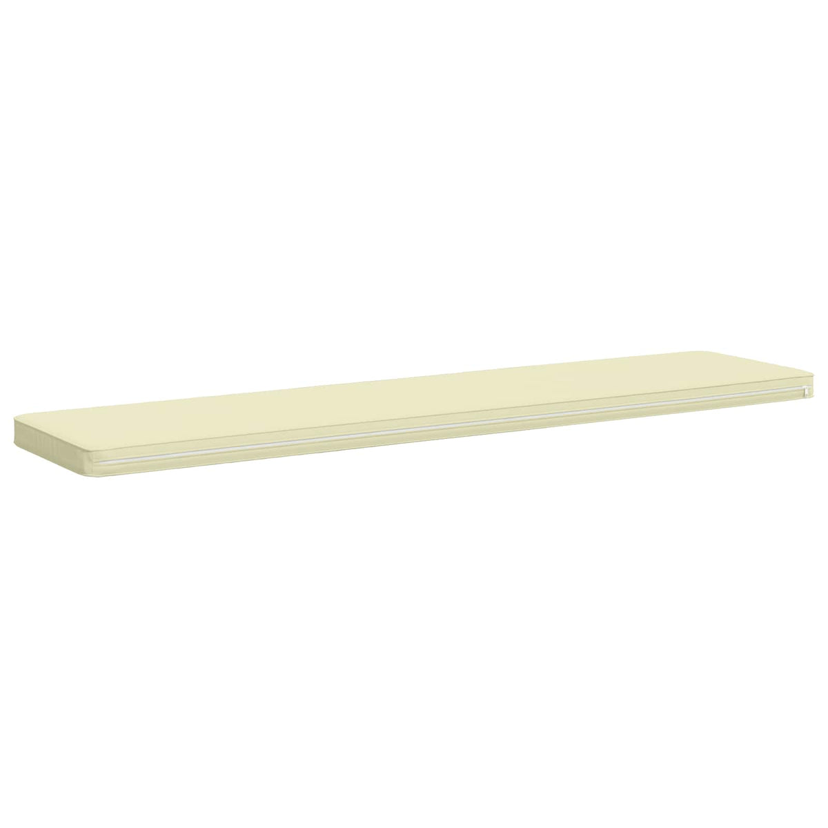 2-Piece Bench Cushions VUGHT 2 pcs 100% Polyester Cream
