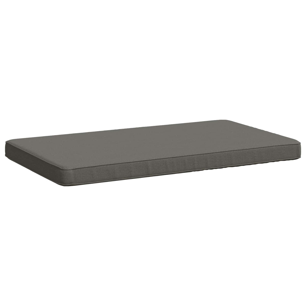 1-Piece Bench Cushion VUGHT 100% Polyester Grey 60 x 50 x 5 cm