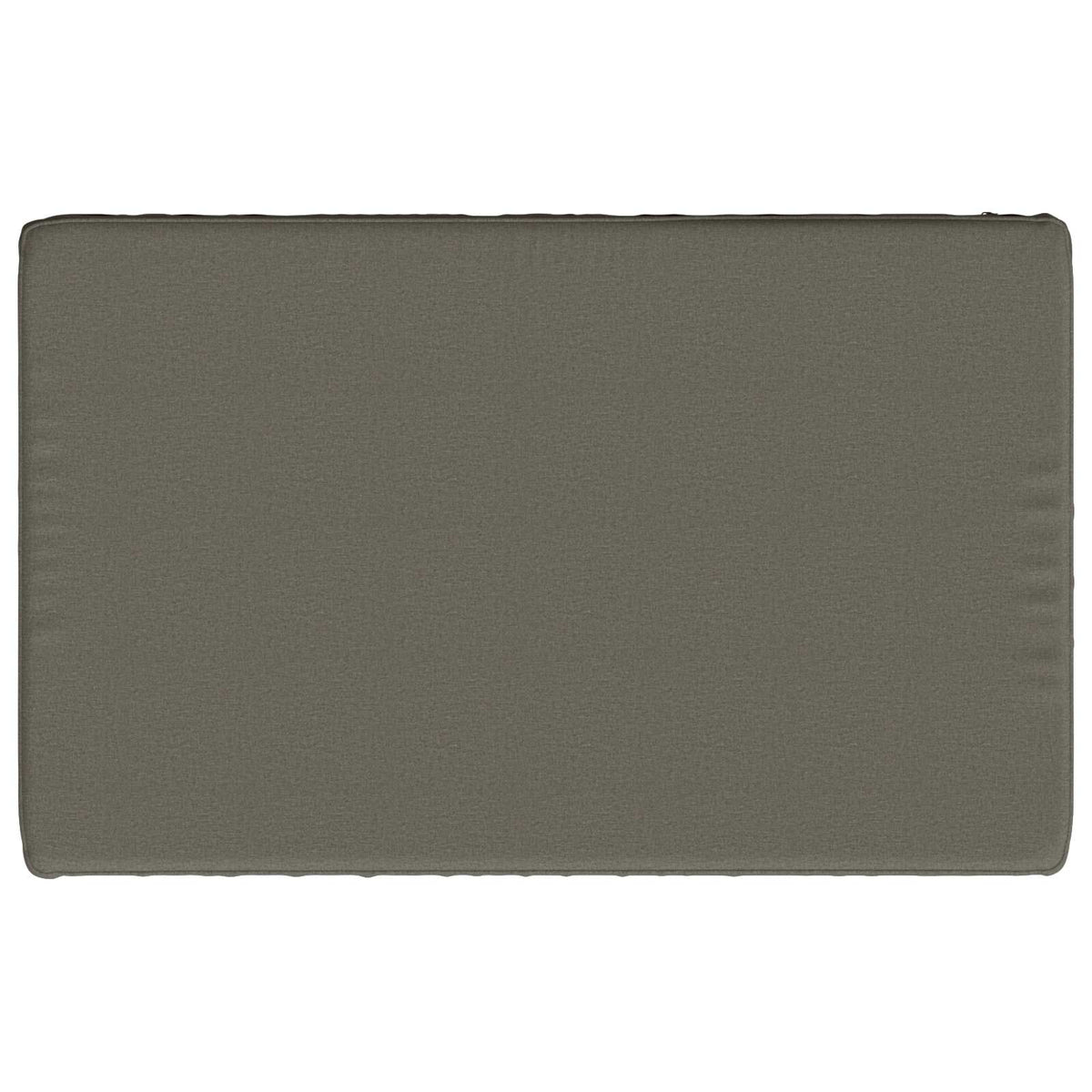 1-Piece Bench Cushion VUGHT 100% Polyester Grey 60 x 50 x 5 cm