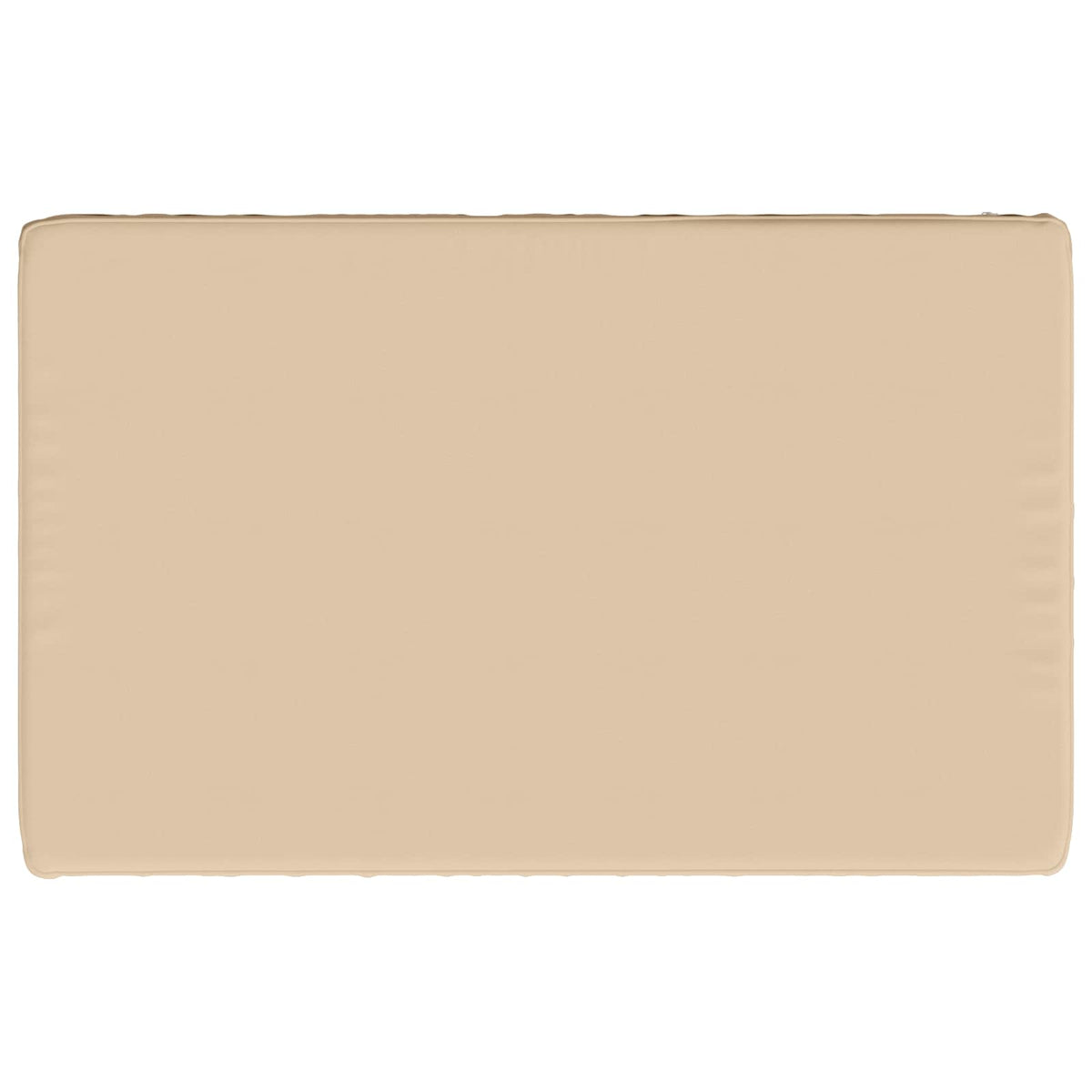 1-Piece Bench Cushion VUGHT 100% Polyester Cream 60 x 50 x 5 cm