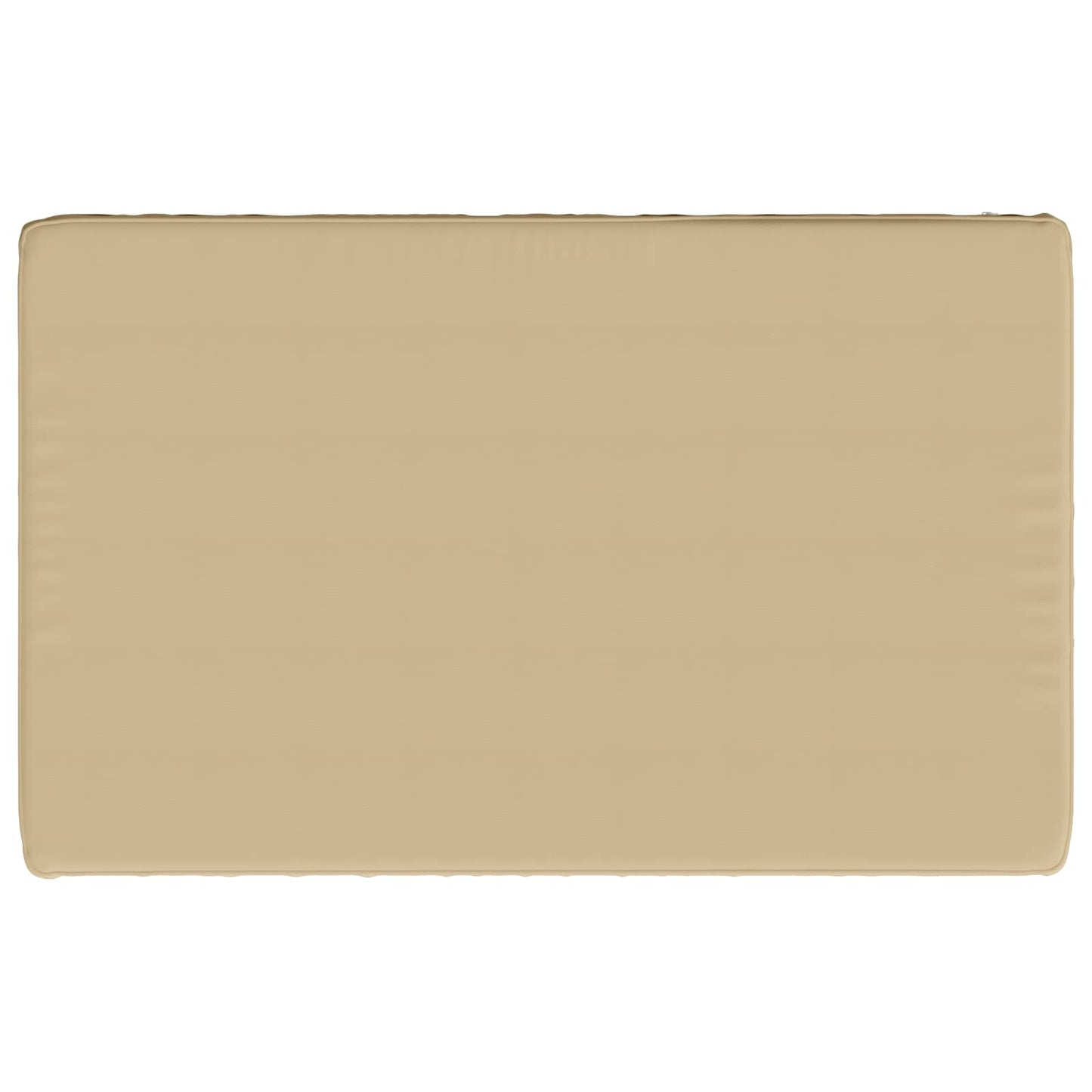 1-Piece Bench Cushion VUGHT 100% Polyester Beige 60 x 50 x 5 cm
