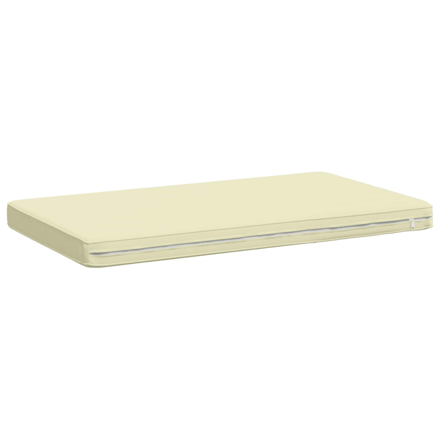 1-Piece Bench Cushion VUGHT 100% Polyester Cream 60 x 50 x 5 cm