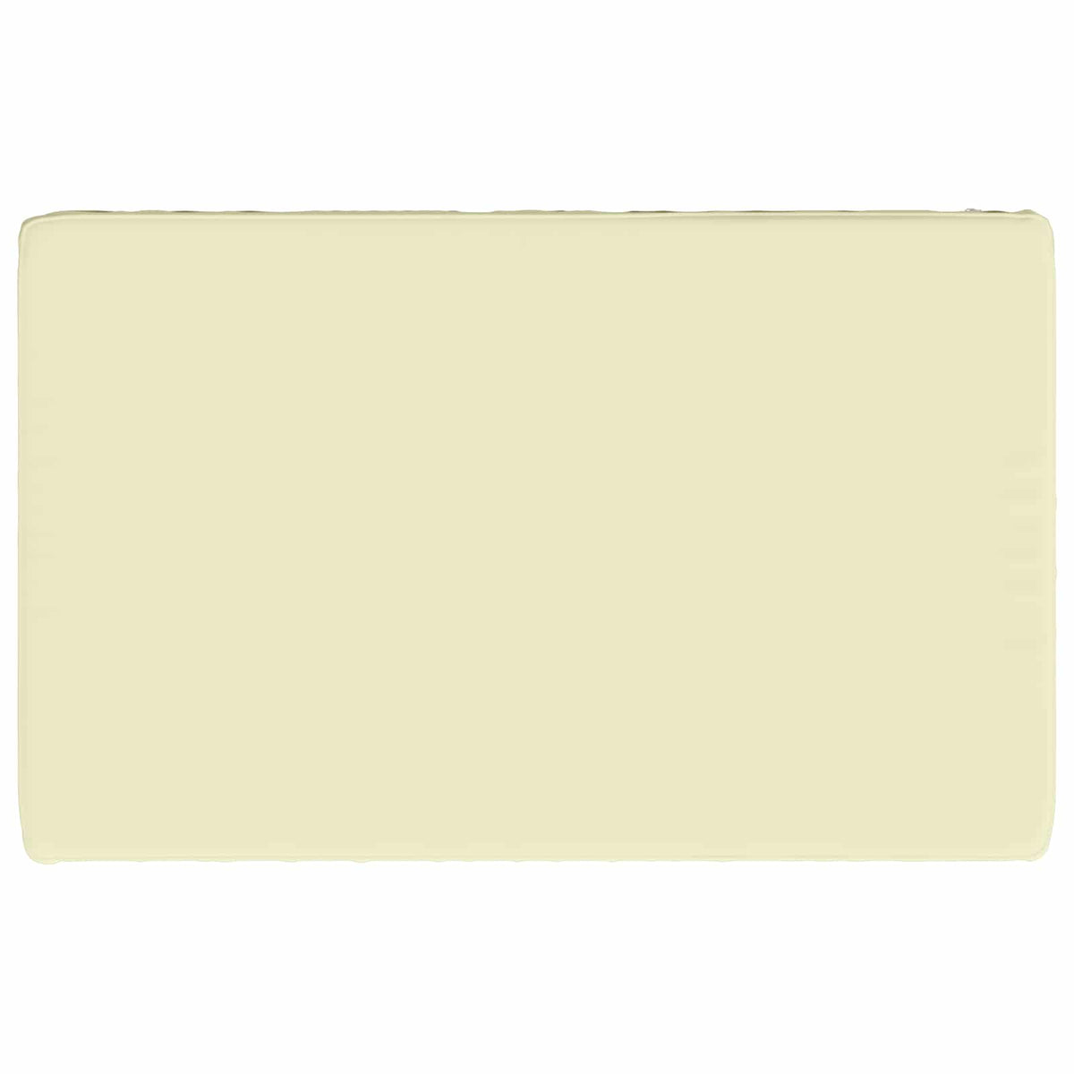 1-Piece Bench Cushion VUGHT 100% Polyester Cream 60 x 50 x 5 cm