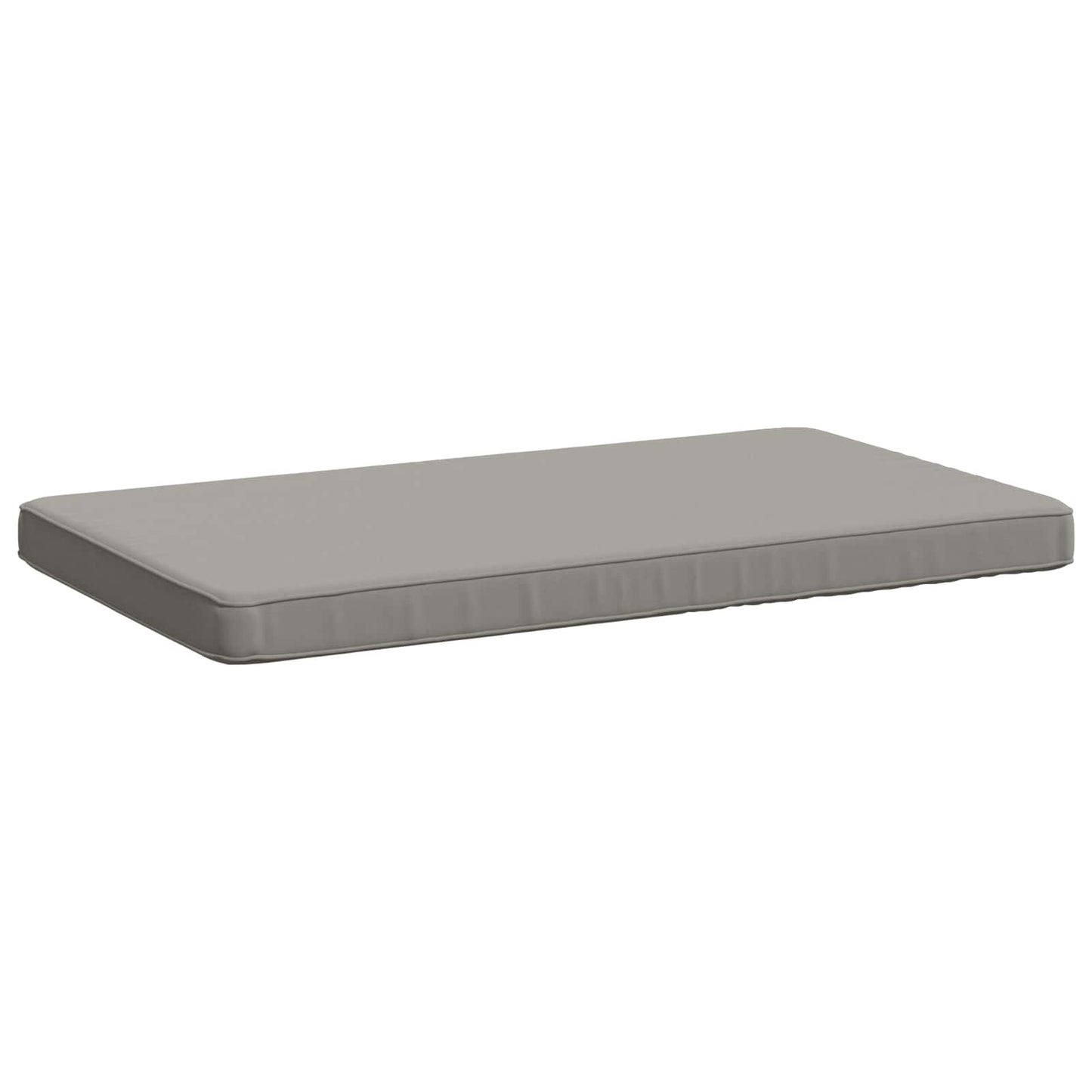 1-Piece Bench Cushion VUGHT 100% Polyester Grey 60 x 50 x 5 cm