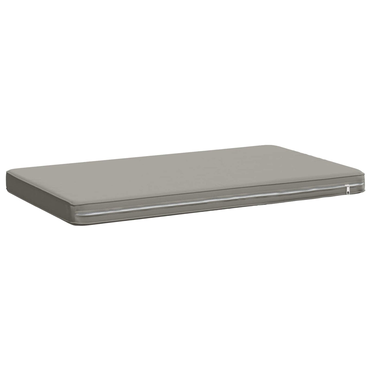 1-Piece Bench Cushion VUGHT 100% Polyester Grey 60 x 50 x 5 cm