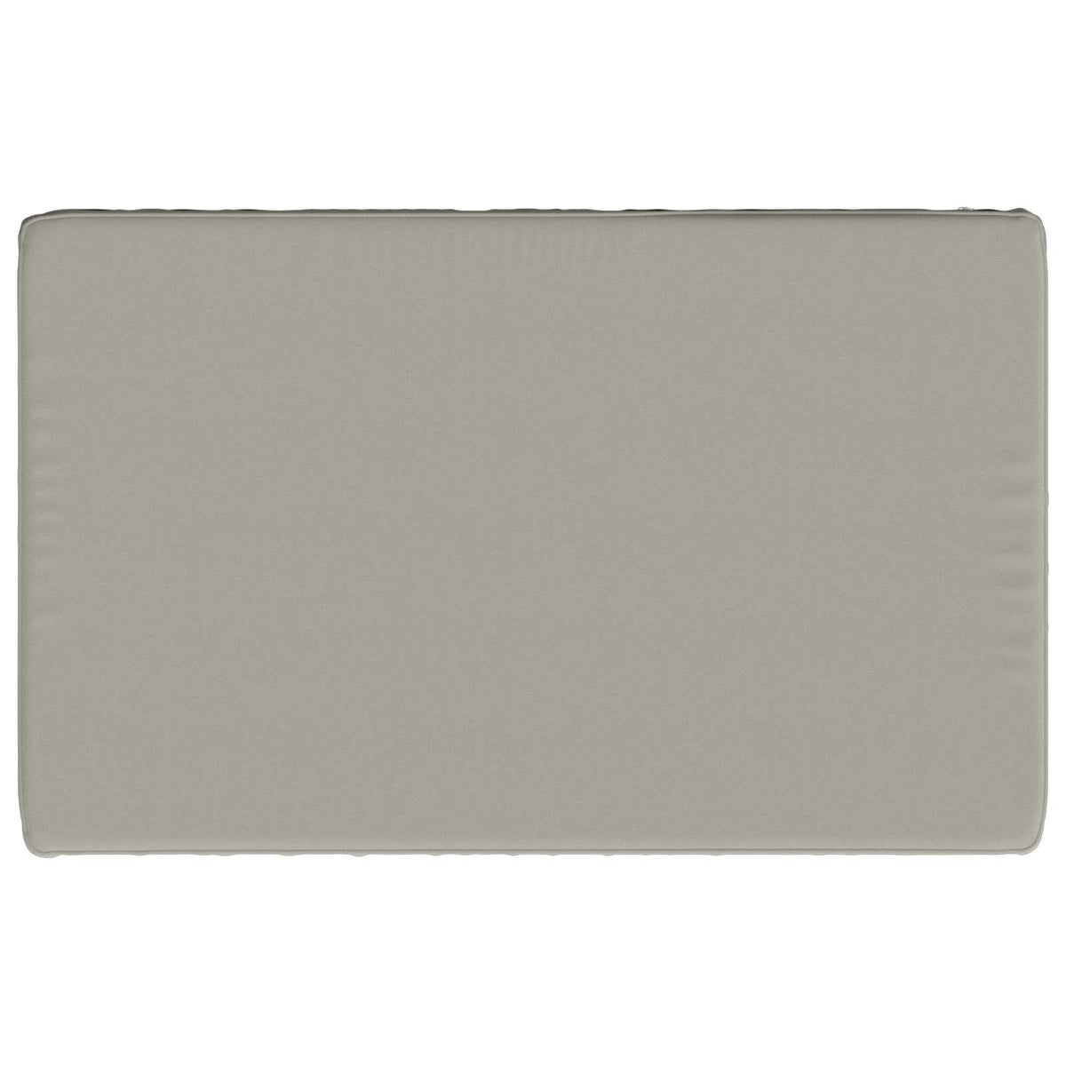 1-Piece Bench Cushion VUGHT 100% Polyester Grey 60 x 50 x 5 cm