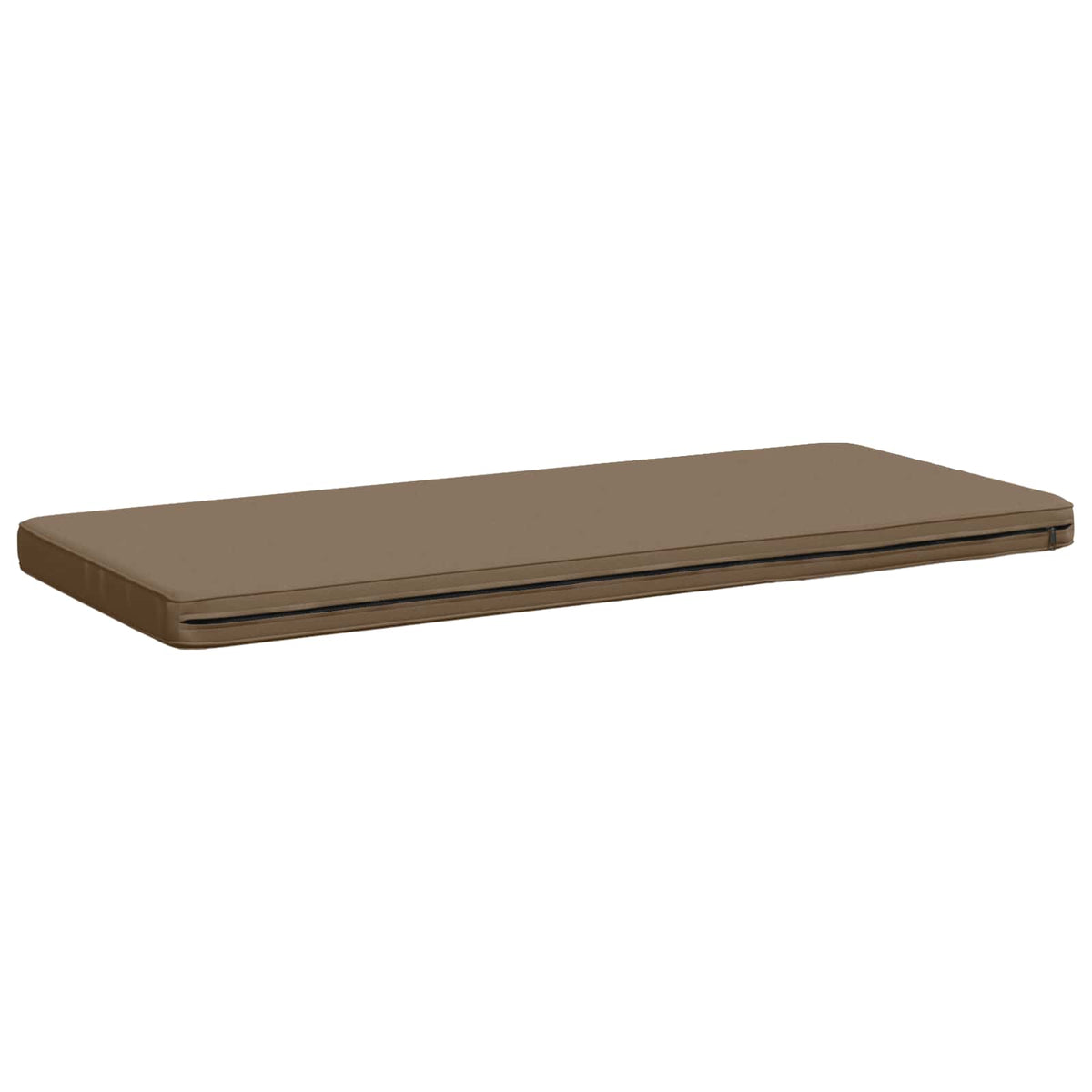 1-Piece Bench Cushion VUGHT 100% Polyester Taupe