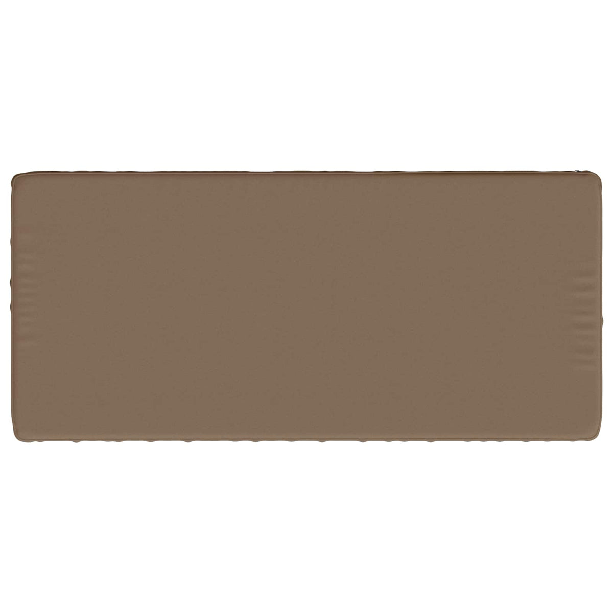 1-Piece Bench Cushion VUGHT 100% Polyester Taupe