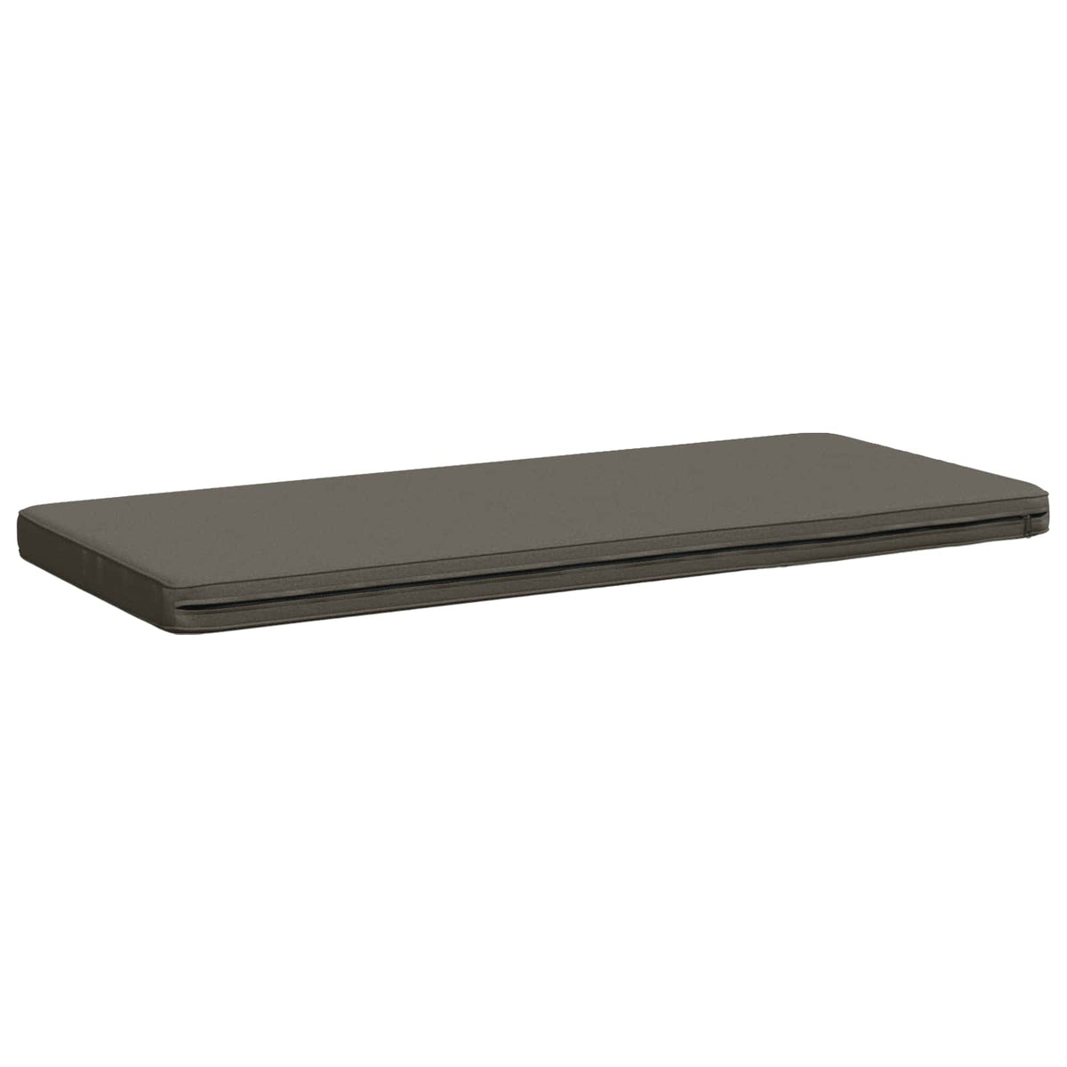 1-Piece Bench Cushion VUGHT 100% Polyester Grey 100 x 50 x 5 cm
