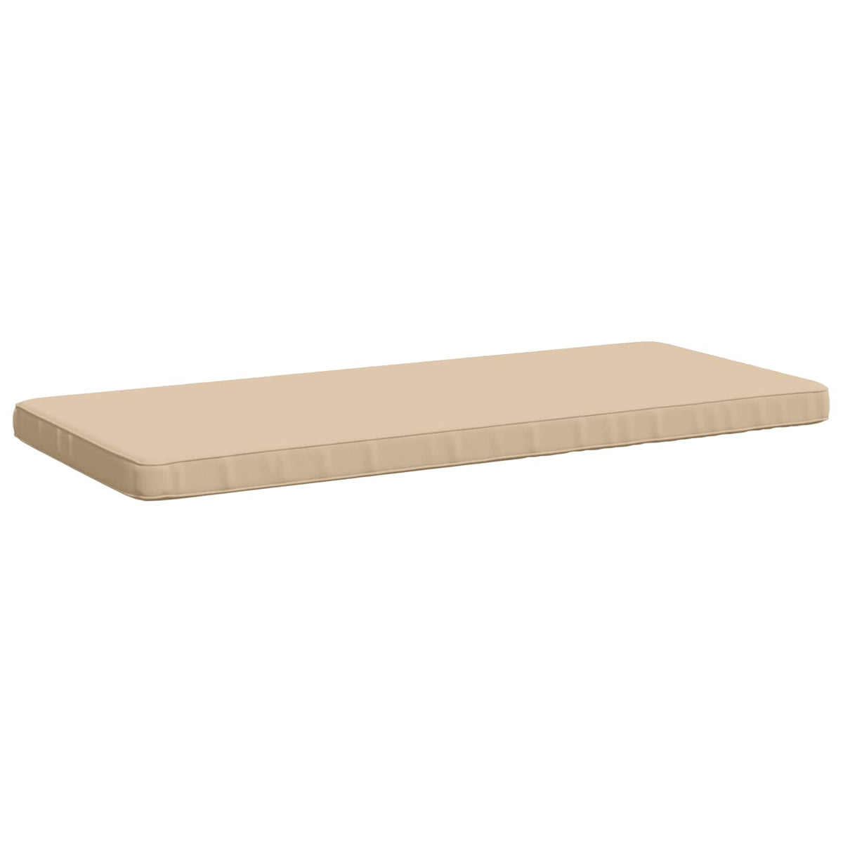 1-Piece Bench Cushion VUGHT 100% Polyester Cream