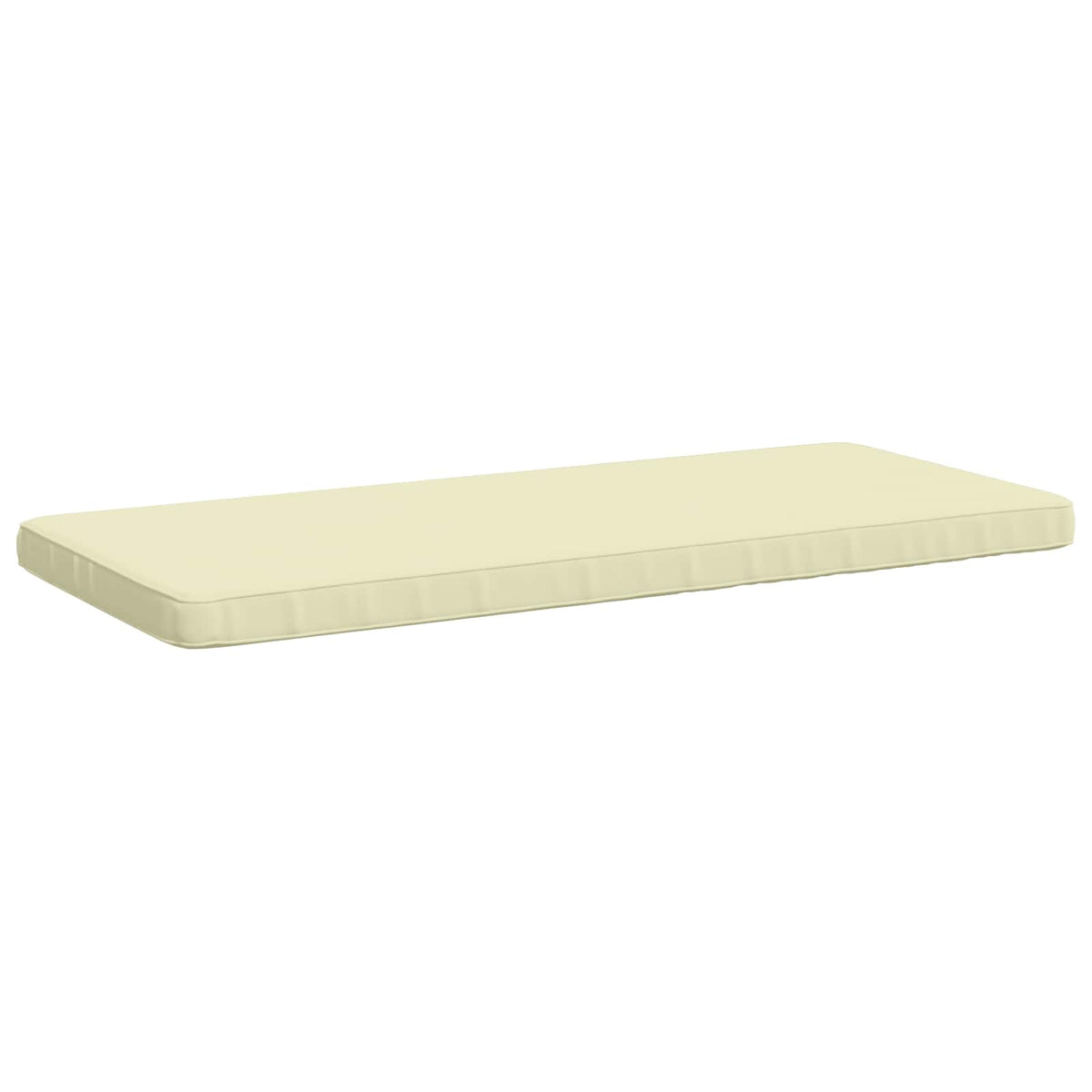 1-Piece Bench Cushion VUGHT 100% Polyester Cream