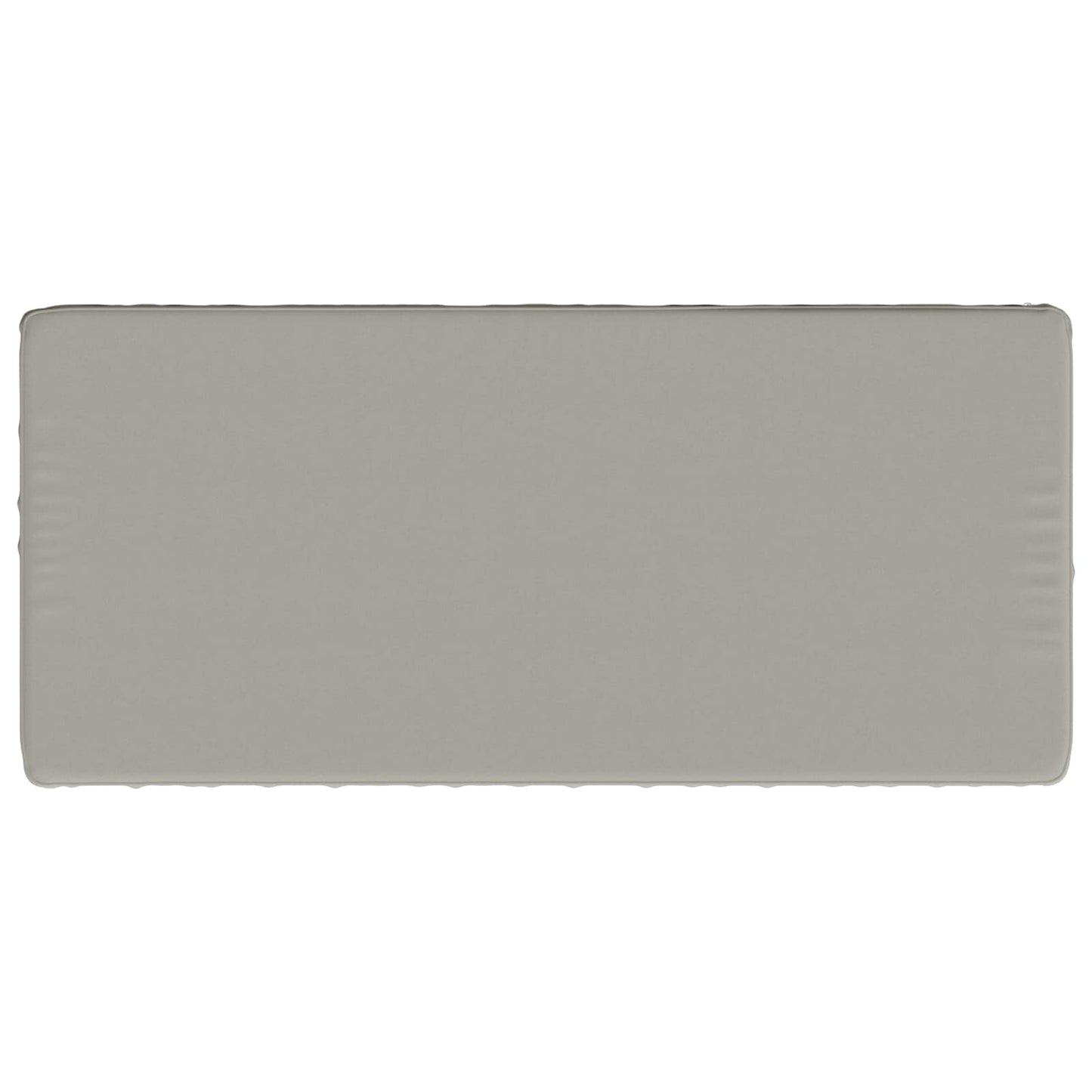 1-Piece Bench Cushion VUGHT 100% Polyester Grey 100 x 50 x 5 cm