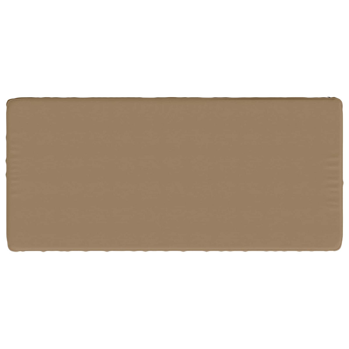 1-Piece Bench Cushion VUGHT 100% Polyester Taupe