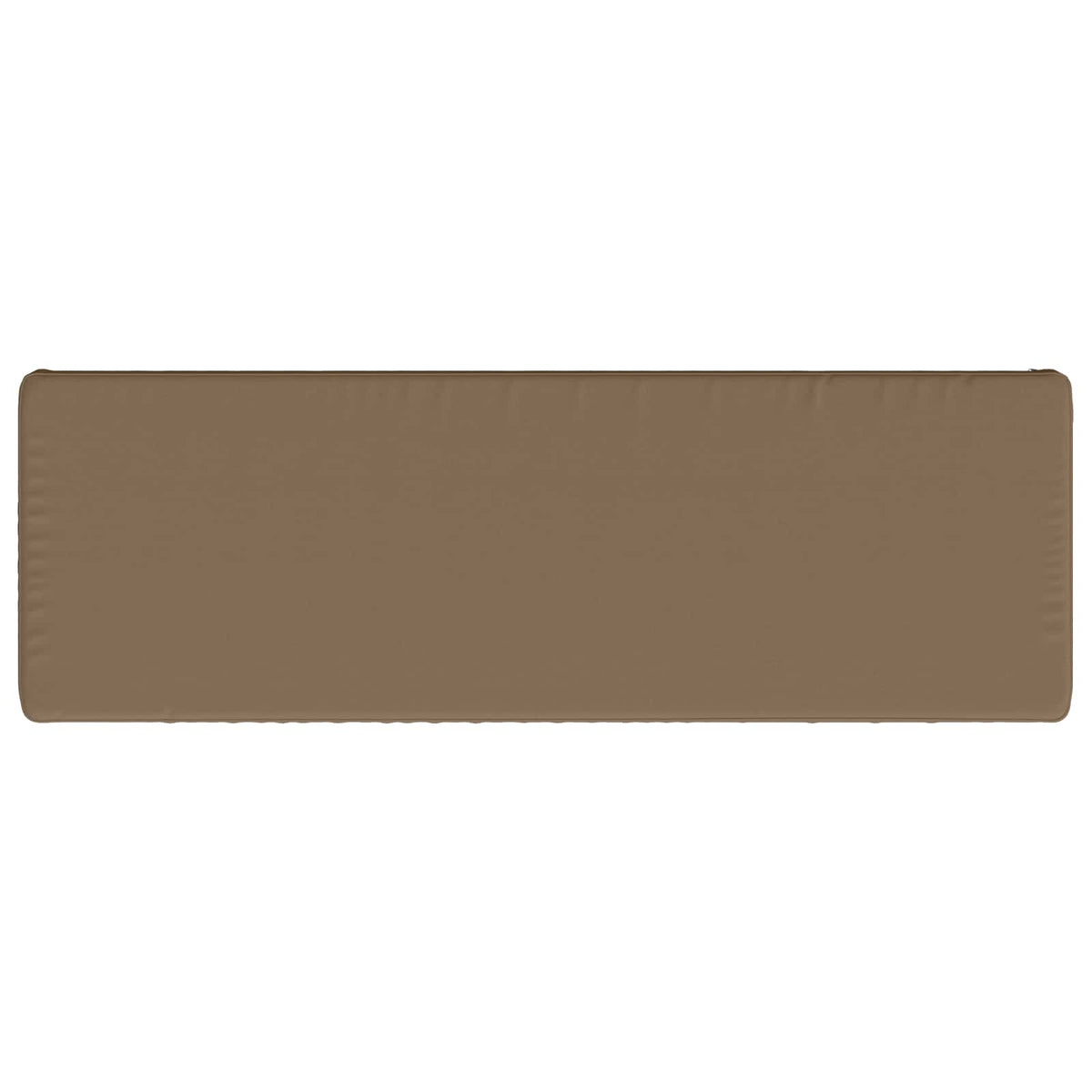1-Piece Bench Cushion VUGHT 100% Polyester Taupe